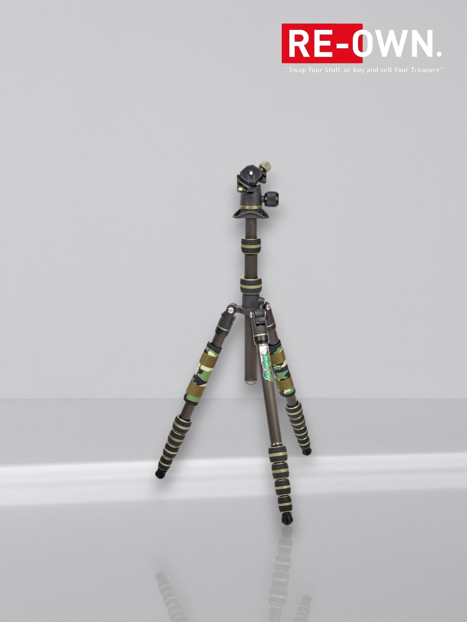 3 Legged Thing Punks Brian 2.0 Tripod Kit Black/Green w/ AirHed Neo 2.0