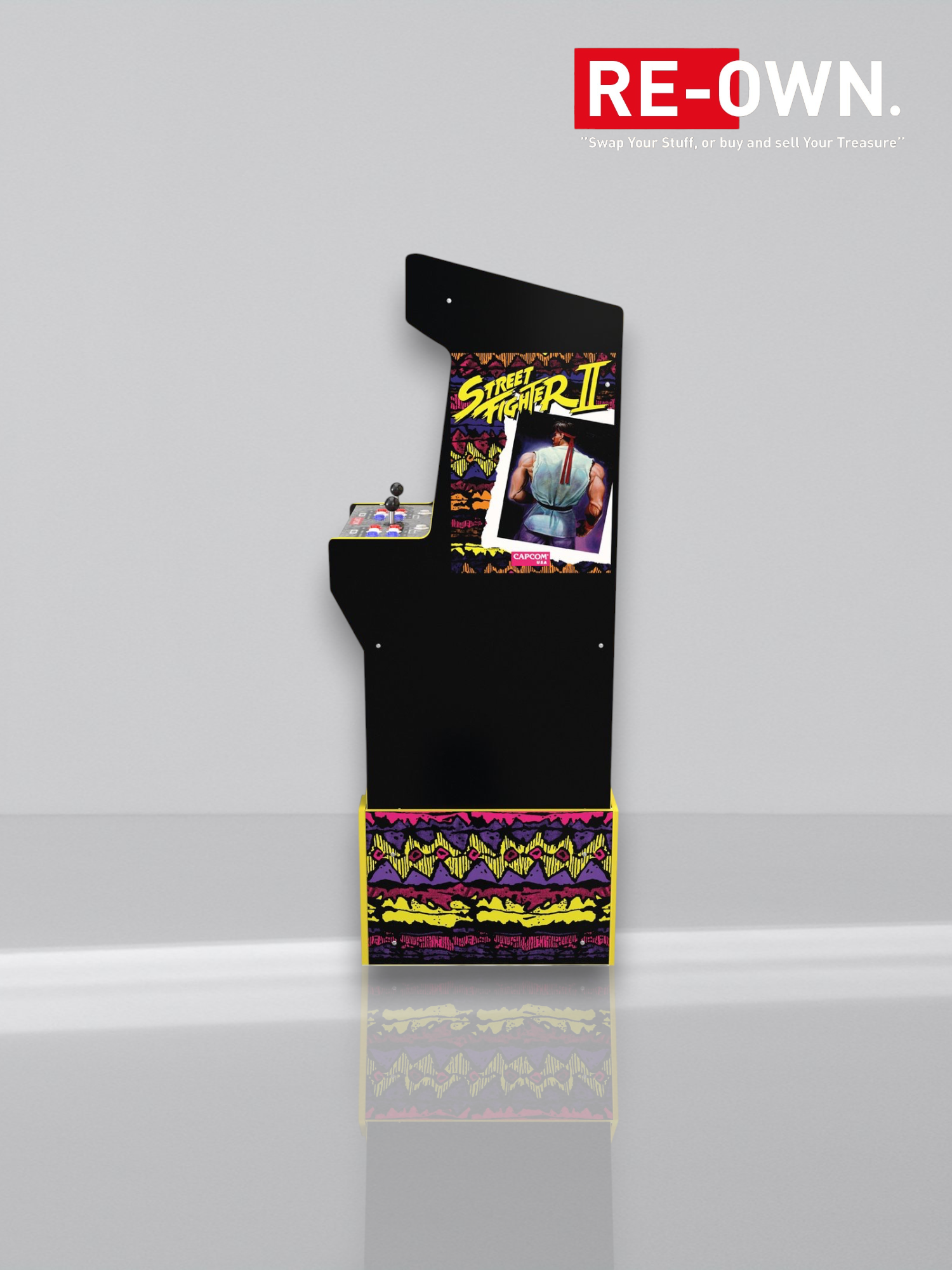Arcade1Up - Street Fighter Capcom 12-in-1 Legacy Arcade Machine