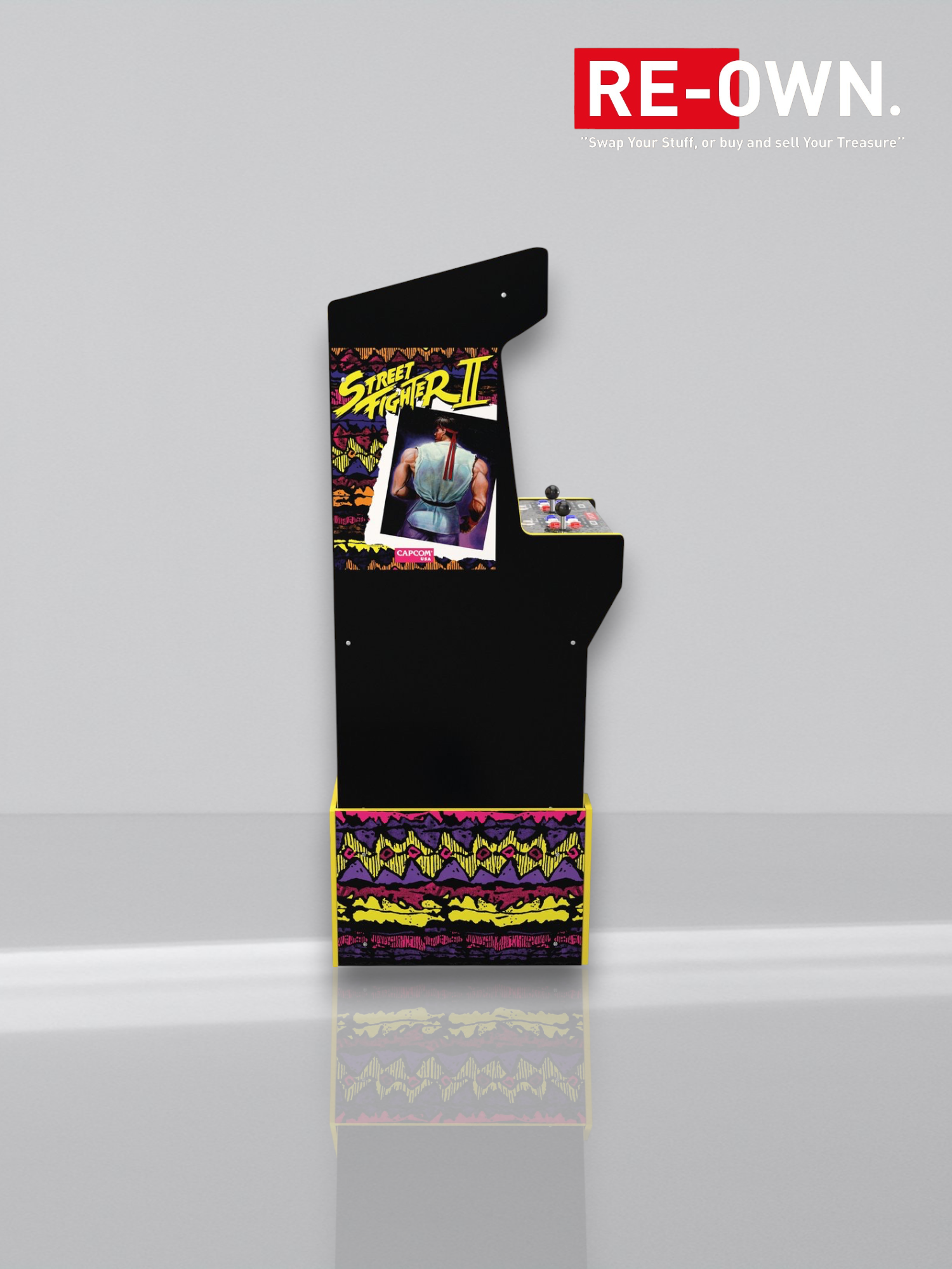 Arcade1Up - Street Fighter Capcom 12-in-1 Legacy Arcade Machine