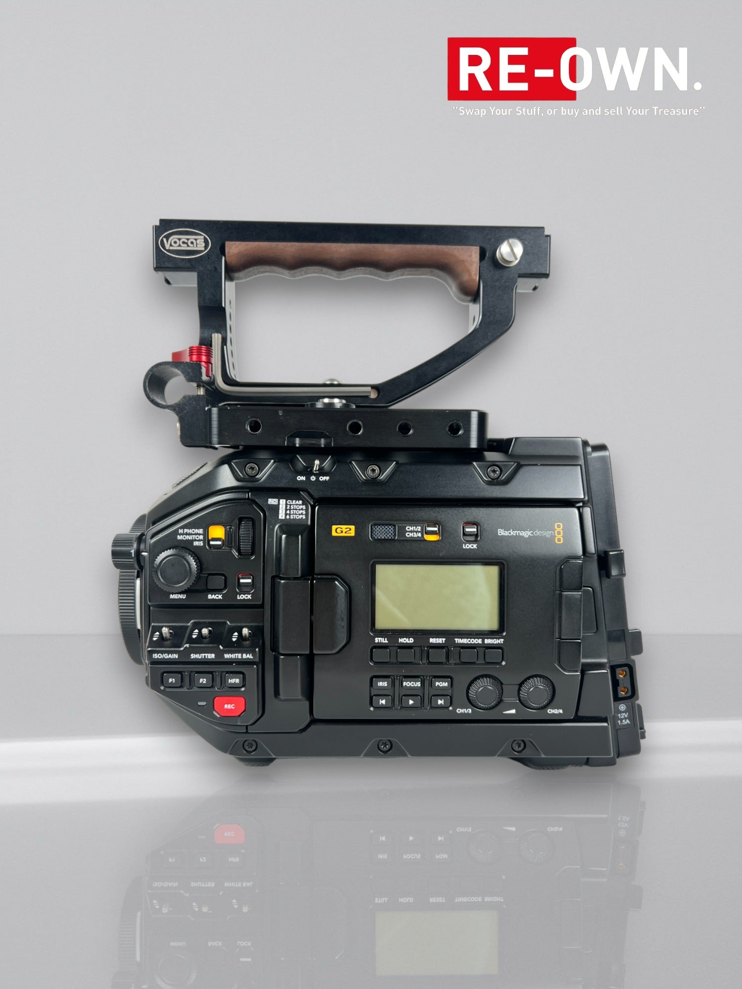 Blackmagic URSA Mini Pro 4.6K G2 body + many extras