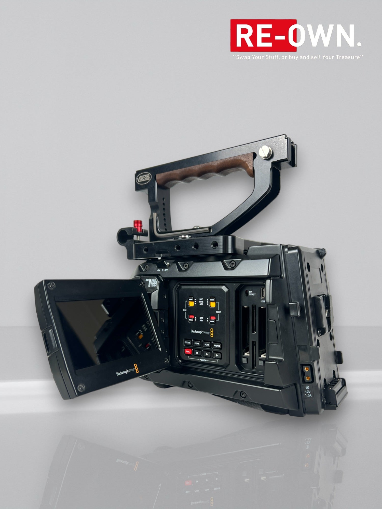 Blackmagic URSA Mini Pro 4.6K G2 body + many extras