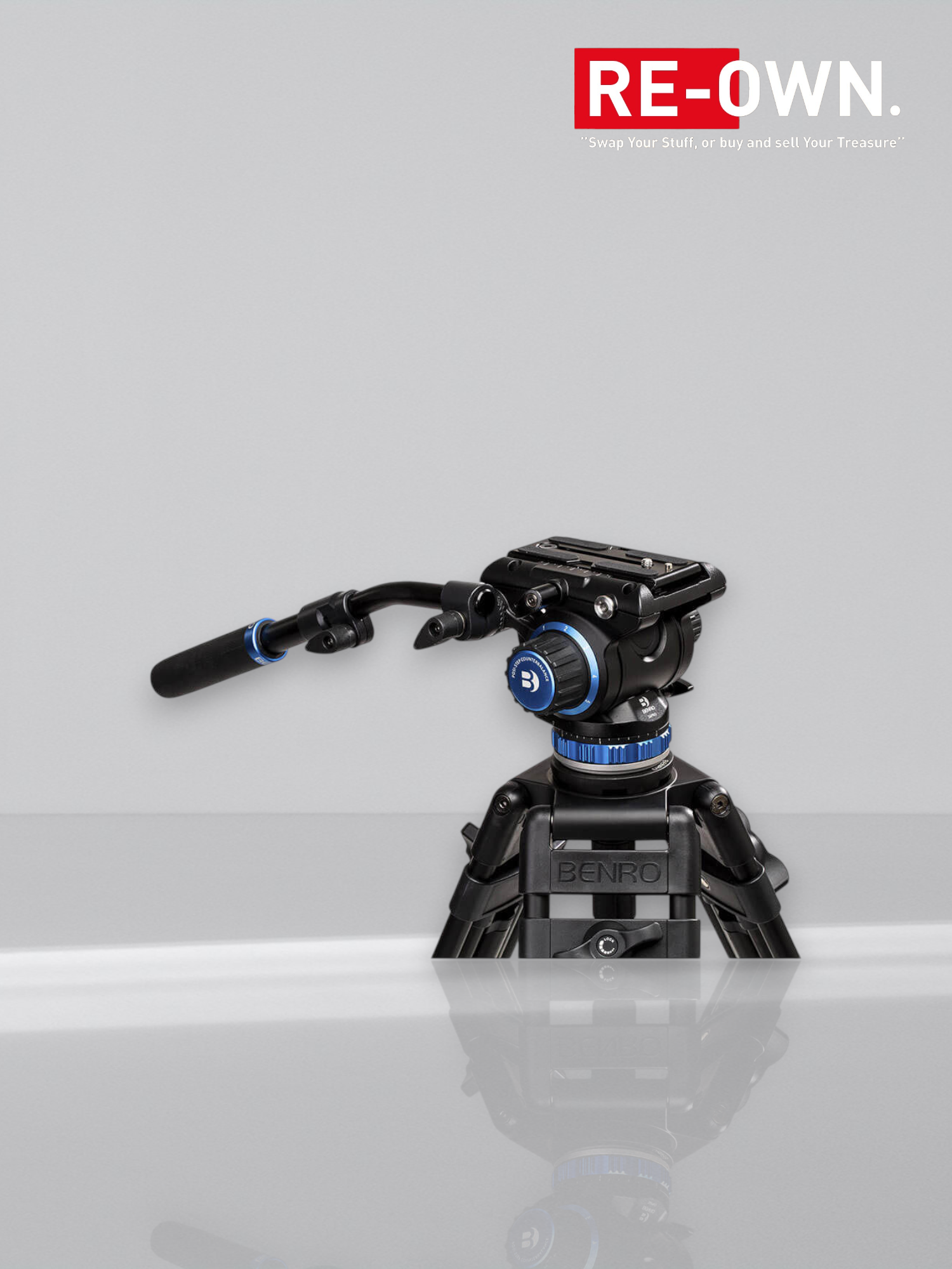 Benro S6pro videokop + handle