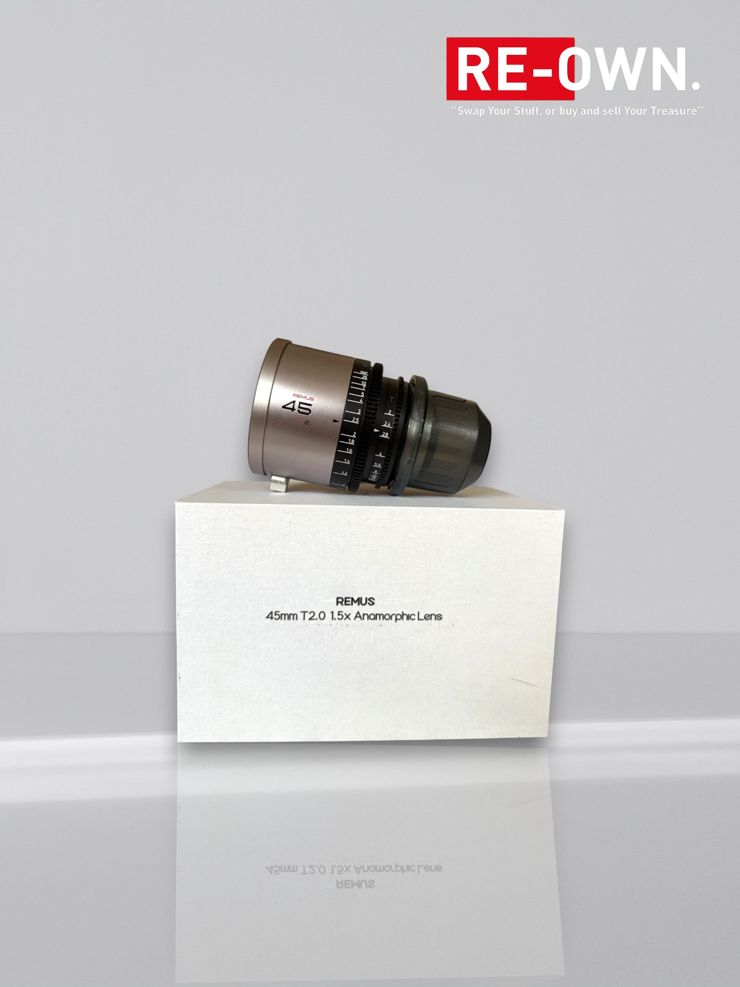 Blazar Remus 45 T2.0 1.5x anamorphic lens Cine PL MOUNT