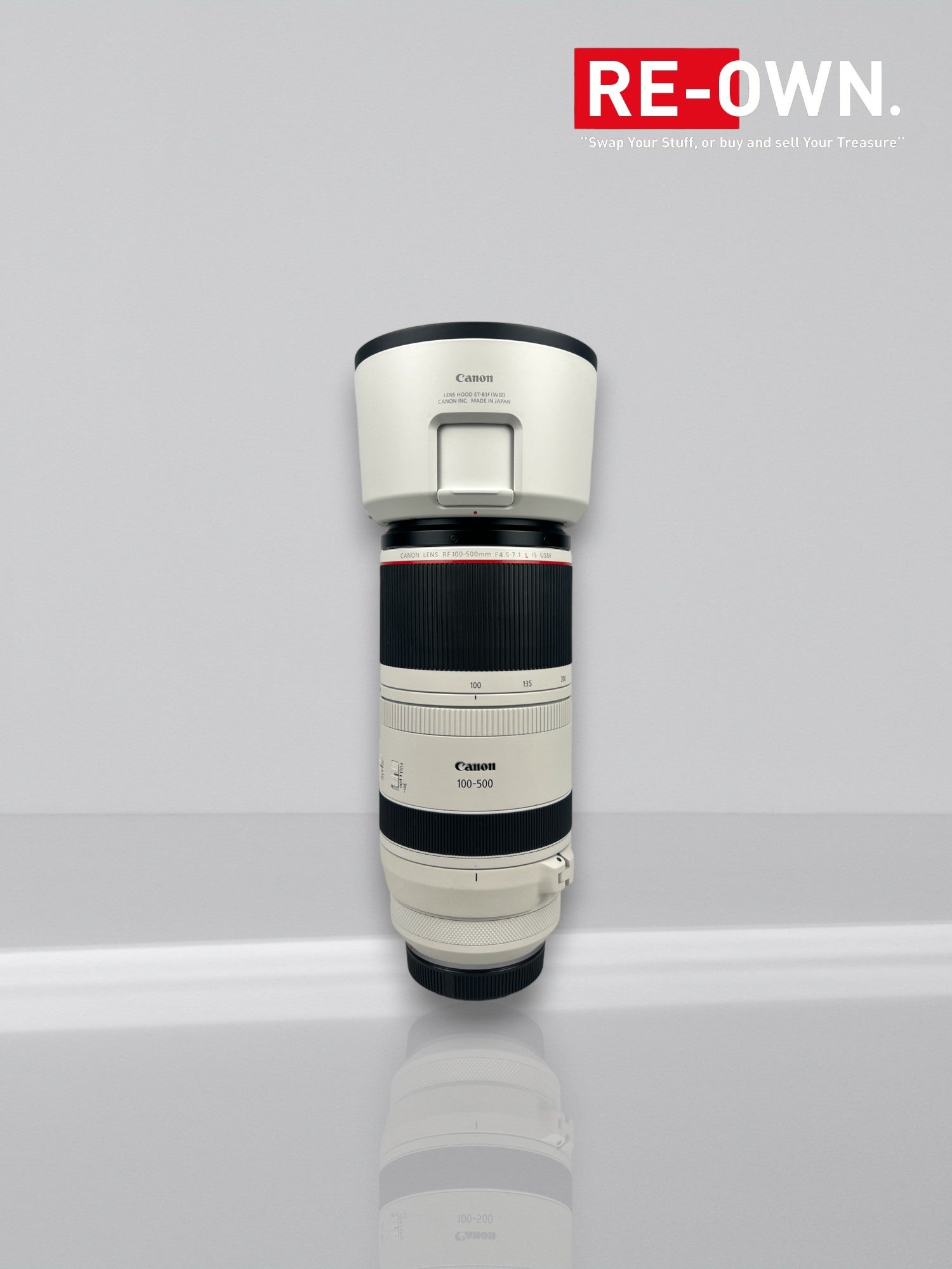 Canon RF 100-500mm F/4.5-7.1L IS USM (telelens)