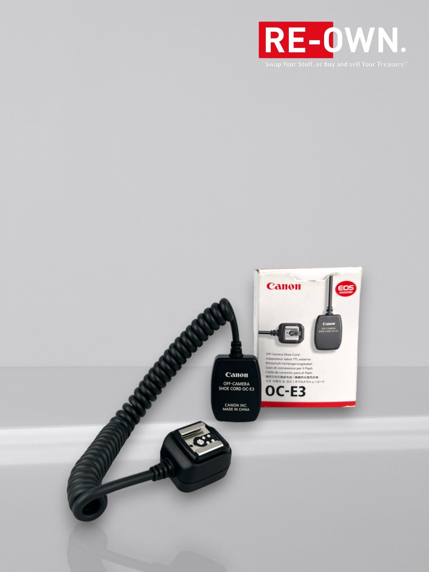 Canon OC-E3 Off Shoe Cord (nieuwstaat)