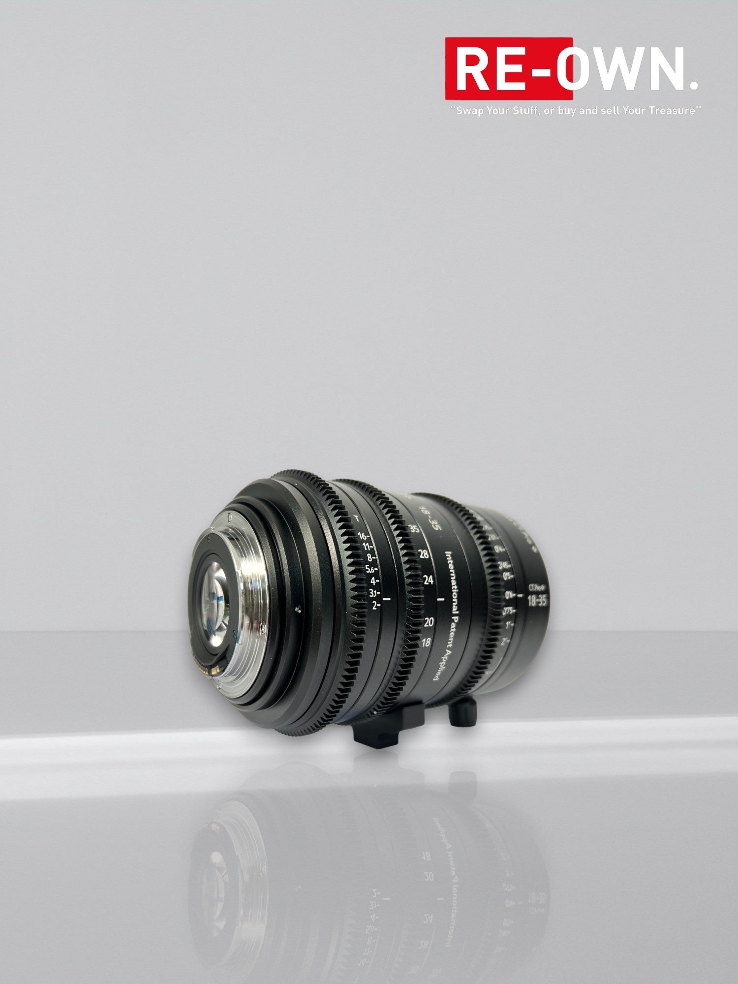 CT.Pro cinematics SGM 18-35mm F/1.8 Cine lens Canon EF mount