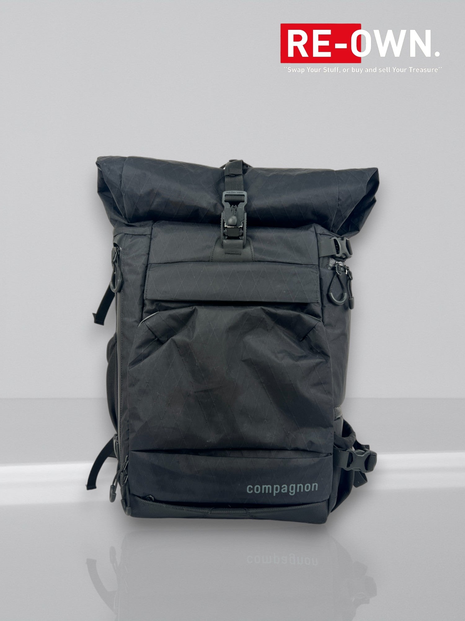 Compagnon element backpack Volcano black /fototas