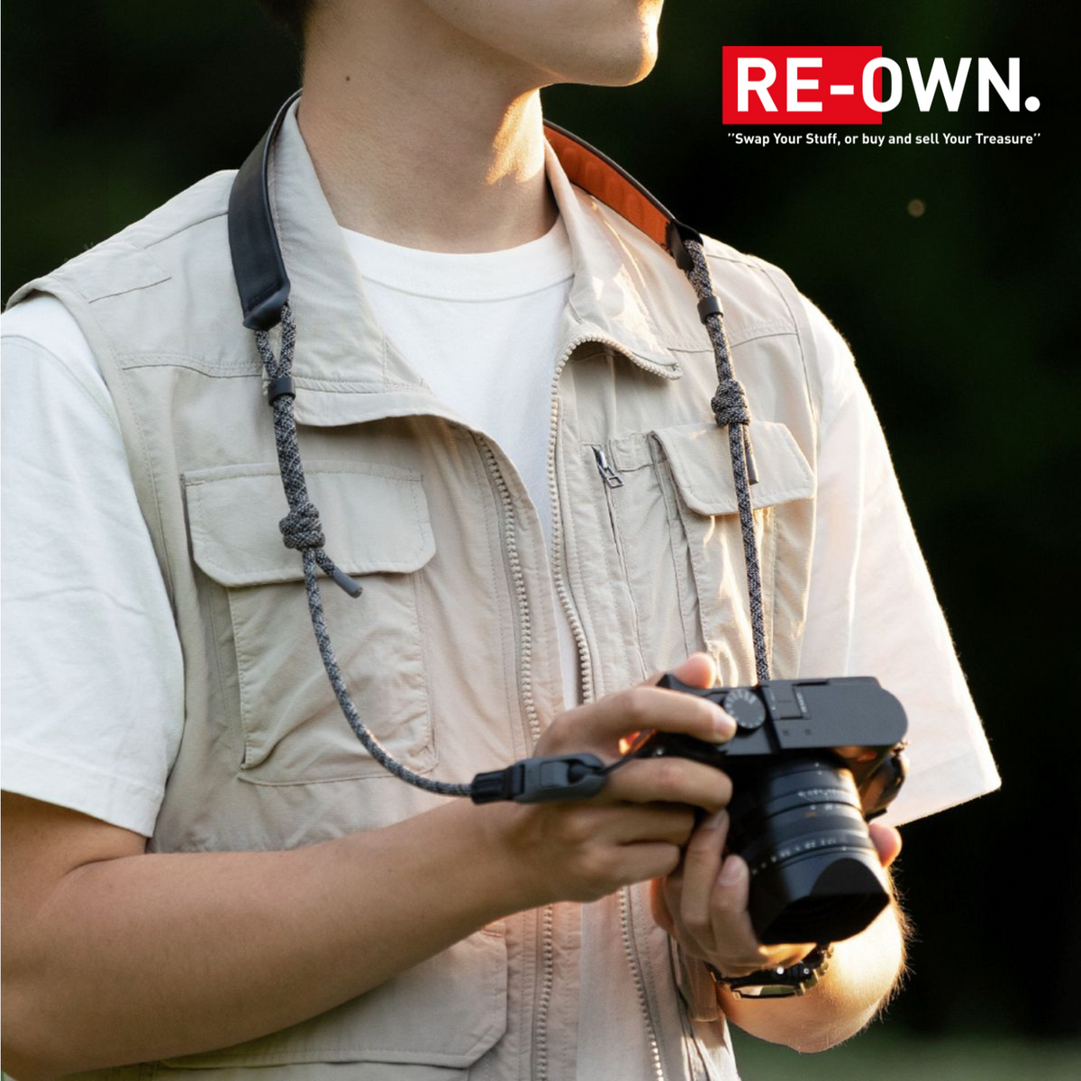 Pgytech Camera Shoulder Strap Air (Grass Green)