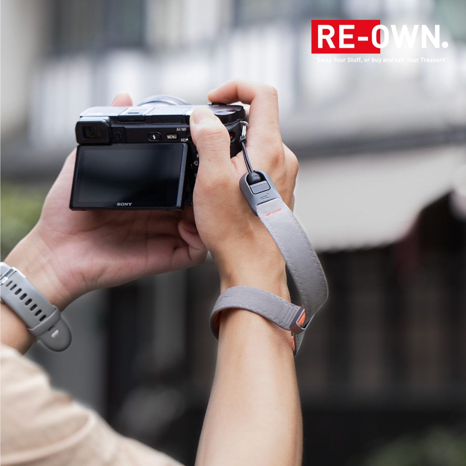 Pgytech Camera Wrist Strap Air (Deep Grey)