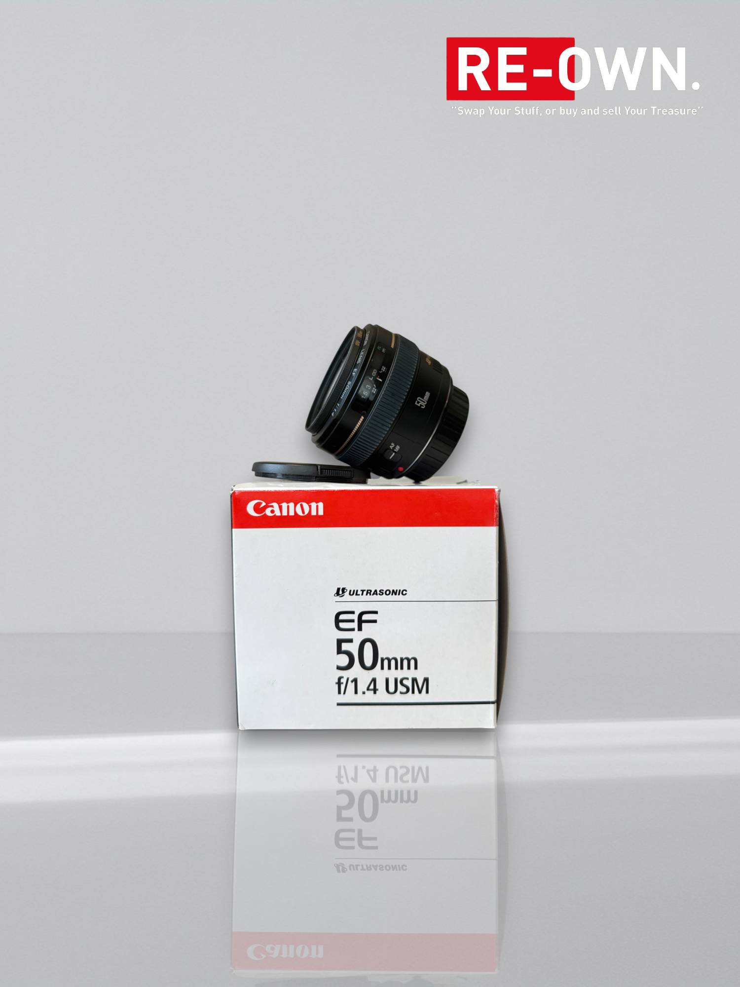 Canon EF 50mm F/1.4 USM + GRATIS Filter (BTW factuur mogelijk)
