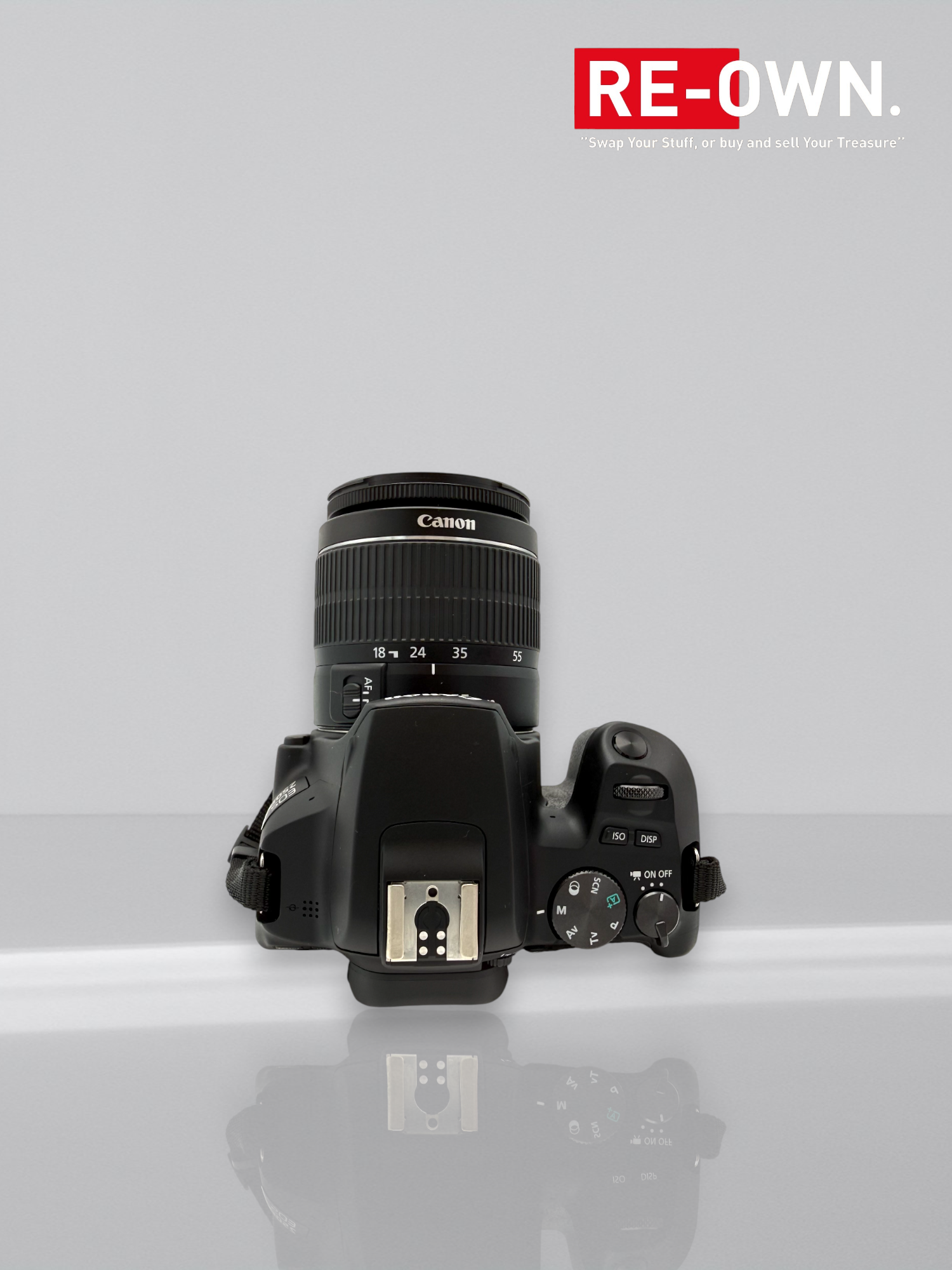 Canon Eos 250D + Canon EF 18-55mm lens