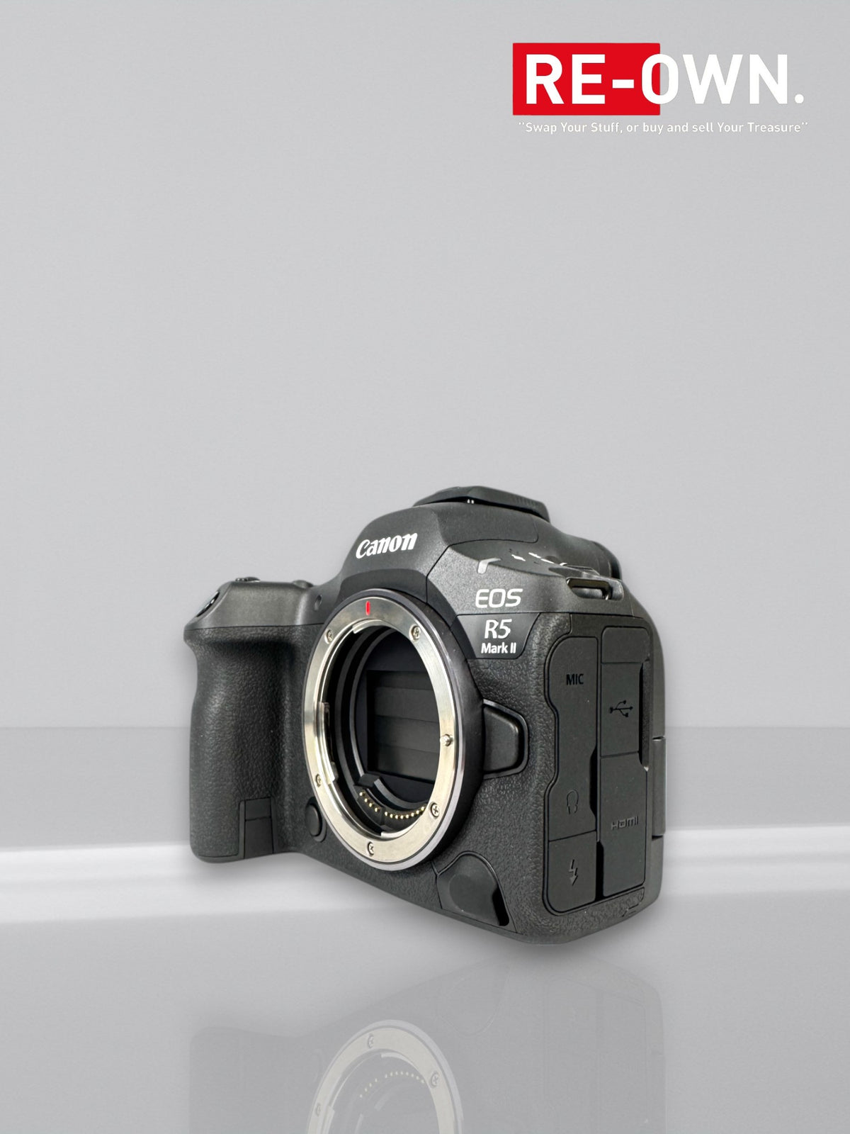 Canon EOS R5 mark II body (612 clicks)