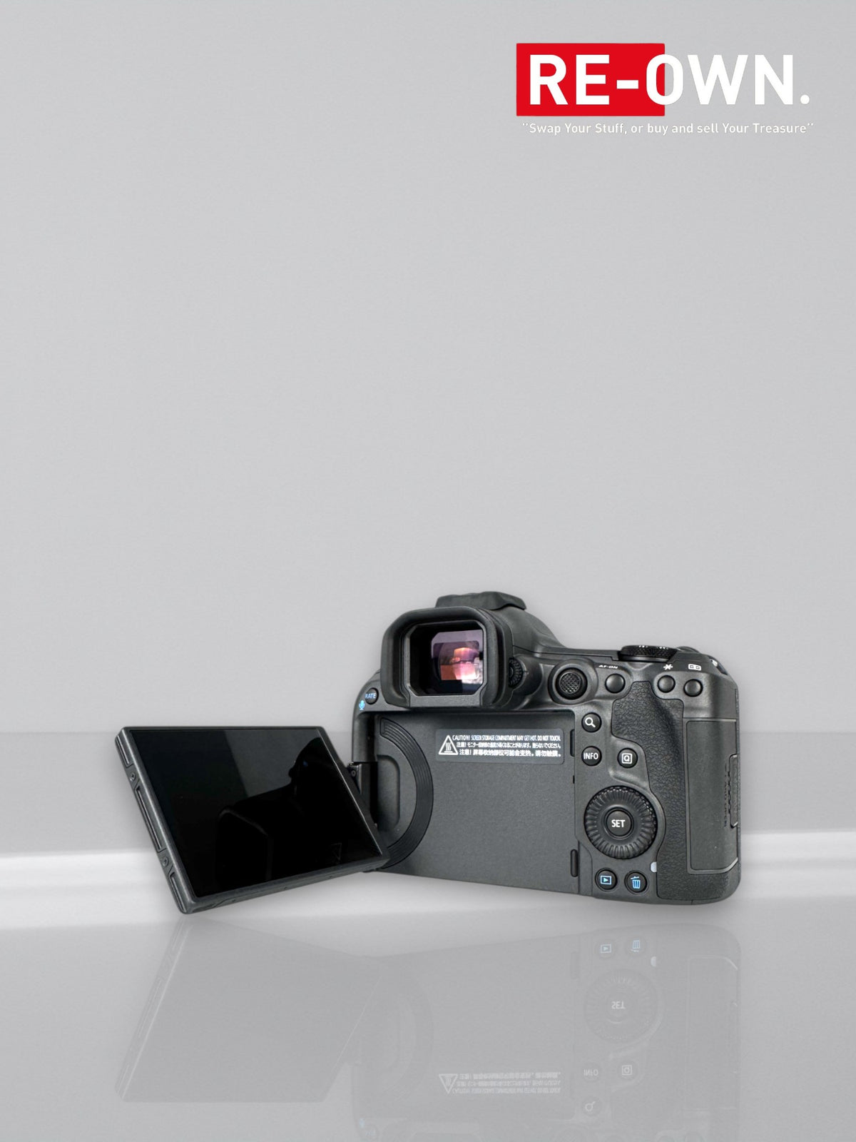 Canon EOS R5 mark II body (612 clicks)