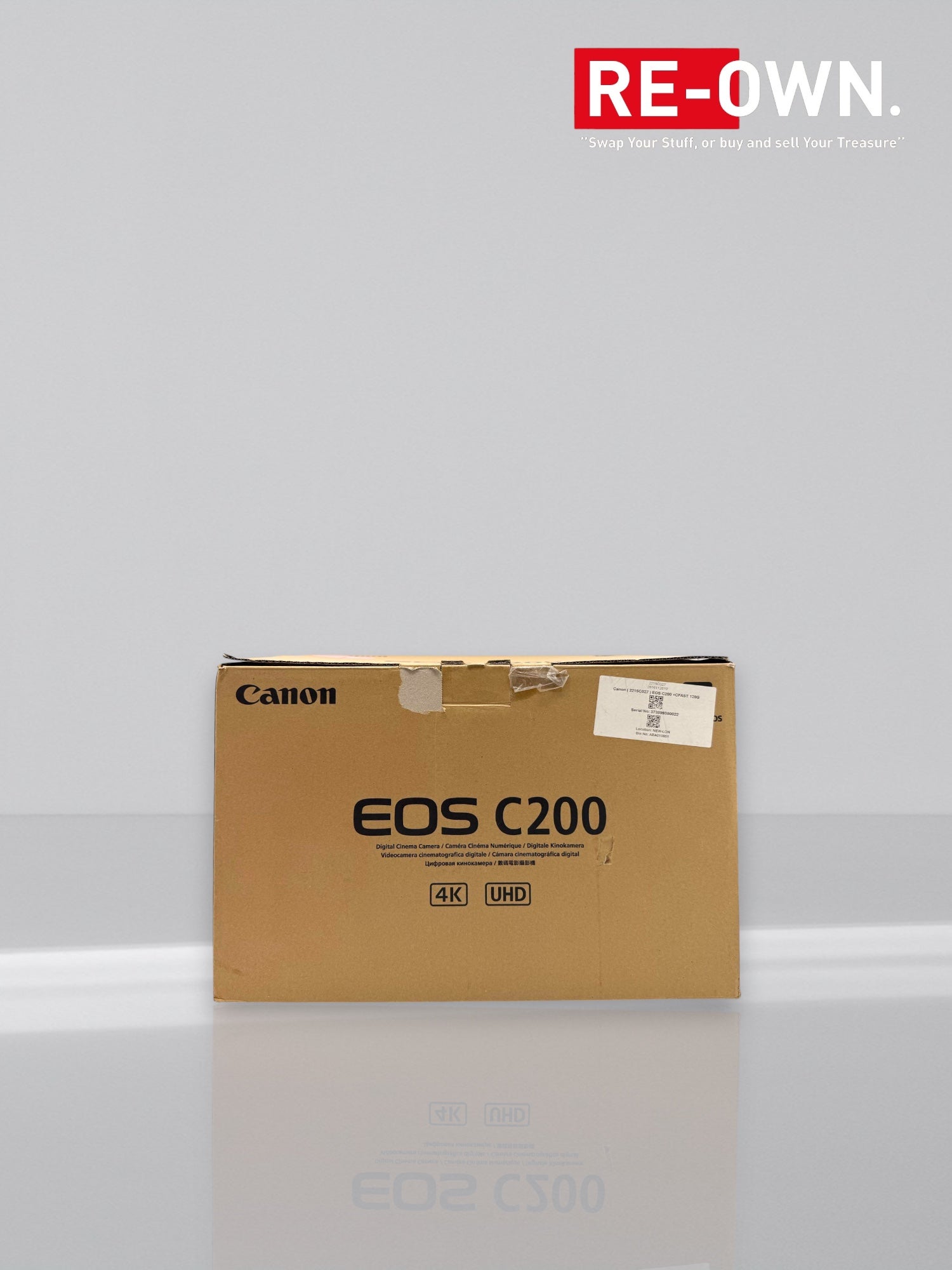 Canon EOS C200 EF Mount Cinema Camera(