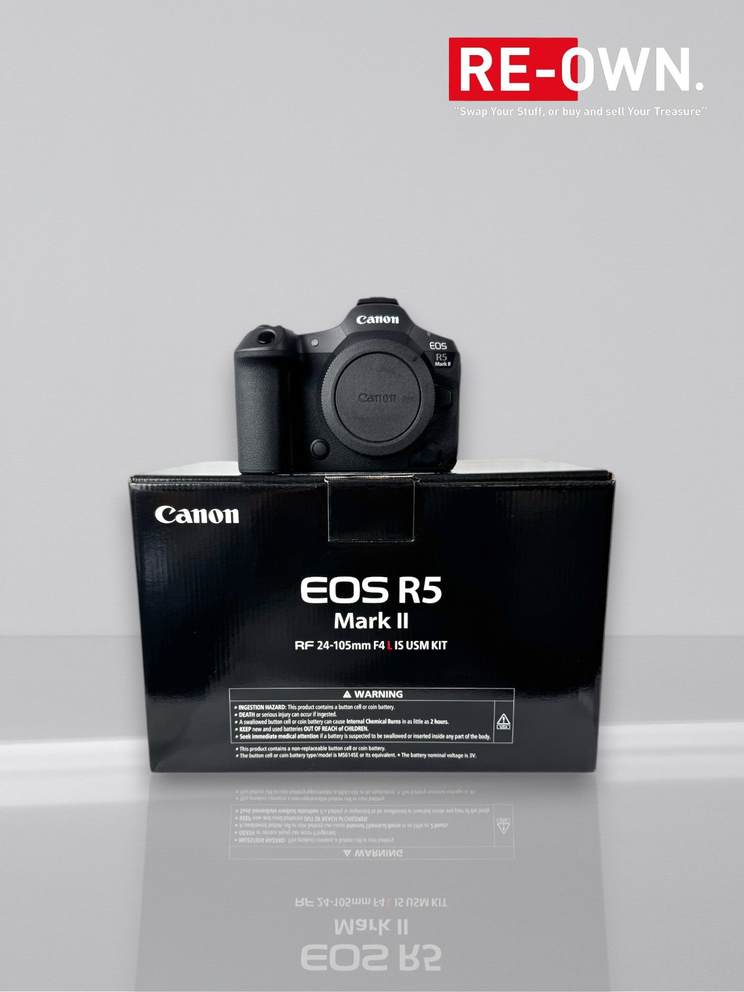 Canon EOS R5 mark II body (226 clicks)