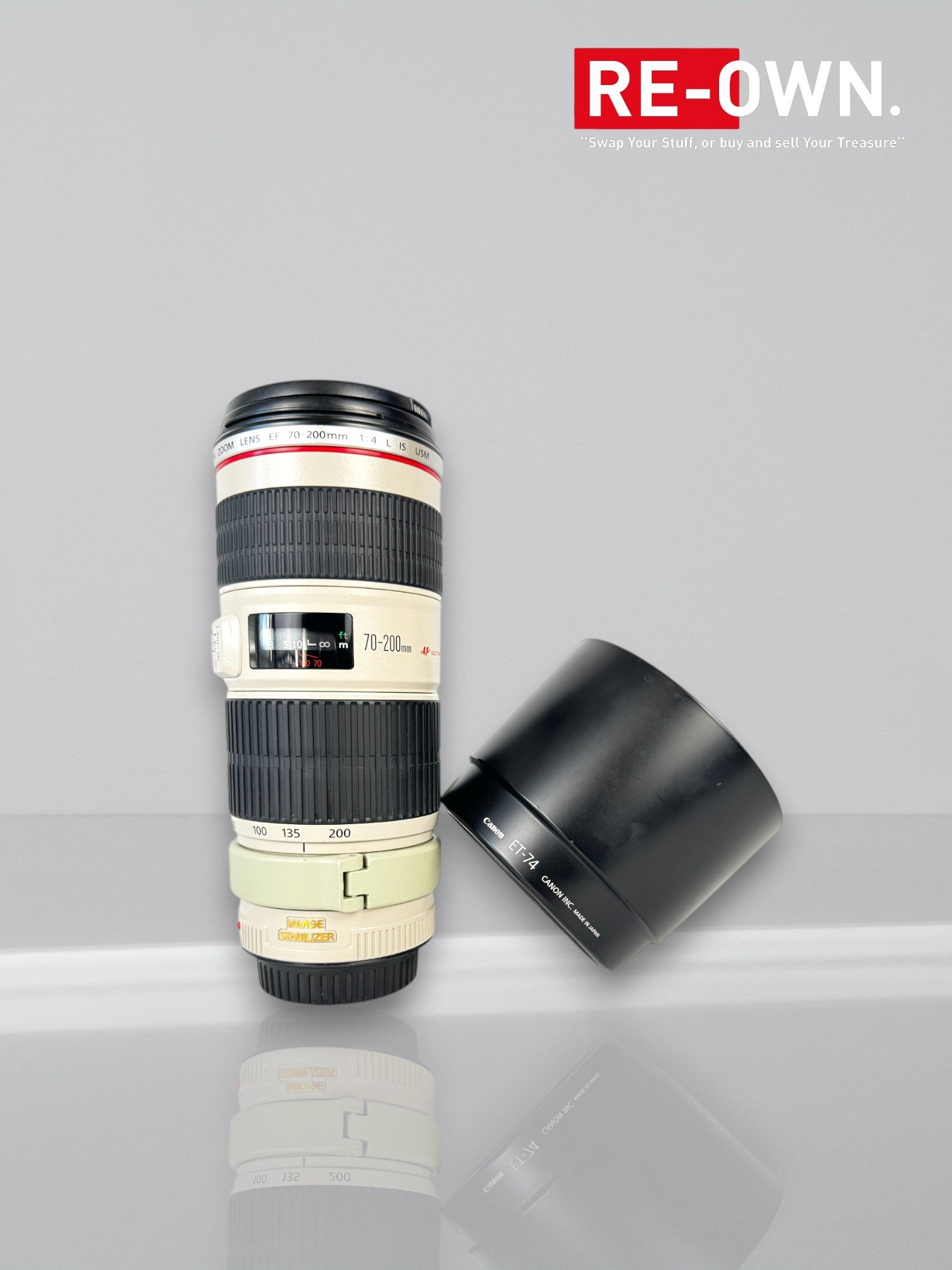 Canon ef 70-200mm F/4 L IS USM (met Image Stabilizer)