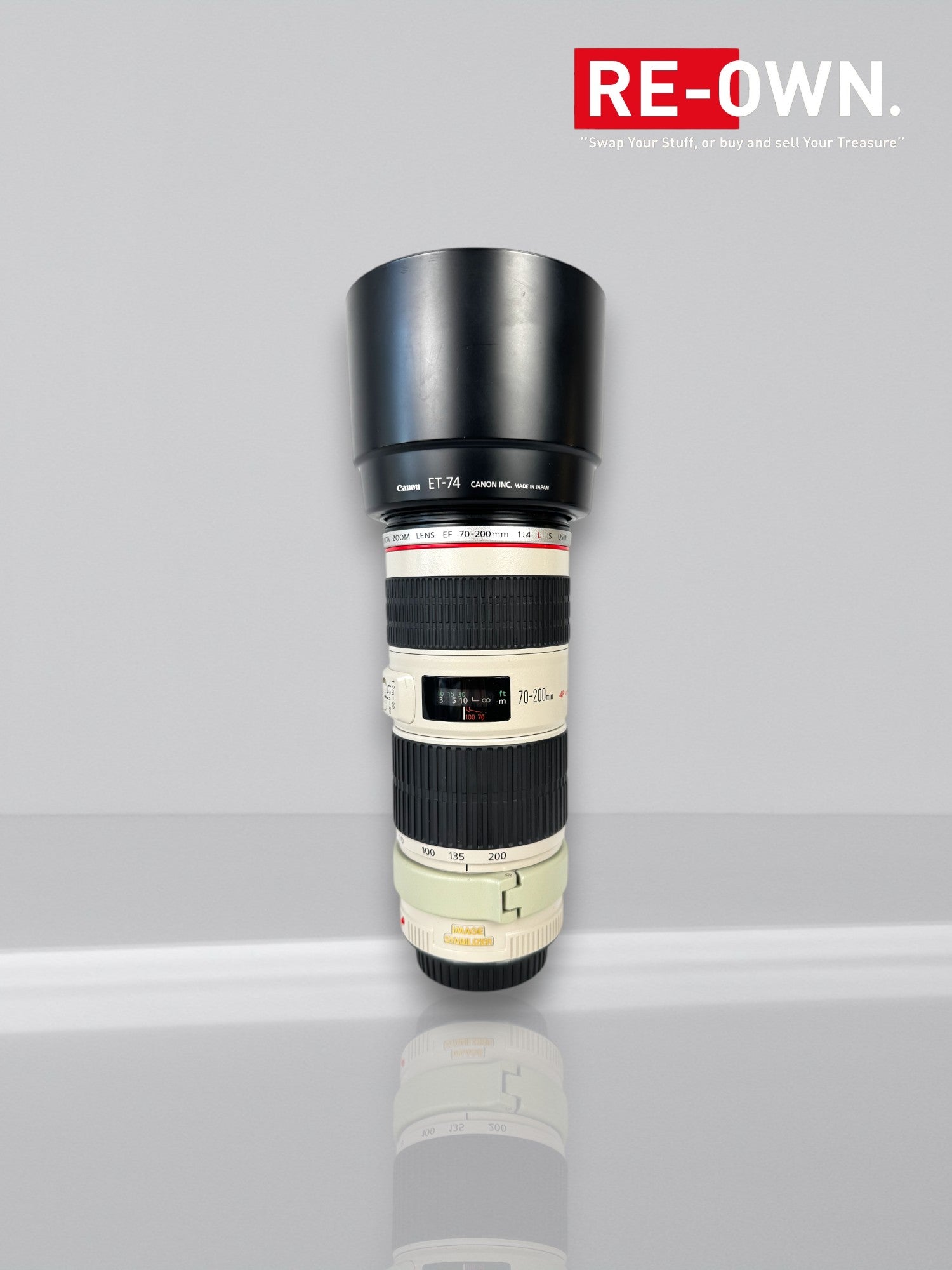 Canon ef 70-200mm F/4 L IS USM (met Image Stabilizer)