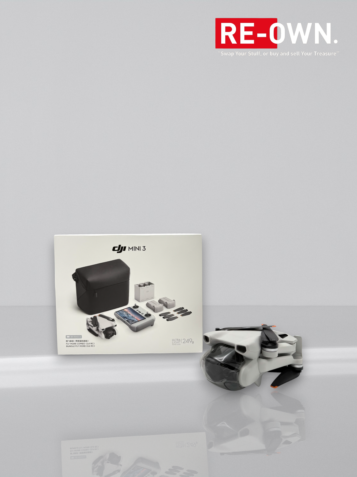 DJI Mini 3 Fly More Combo + RC Smart Controller