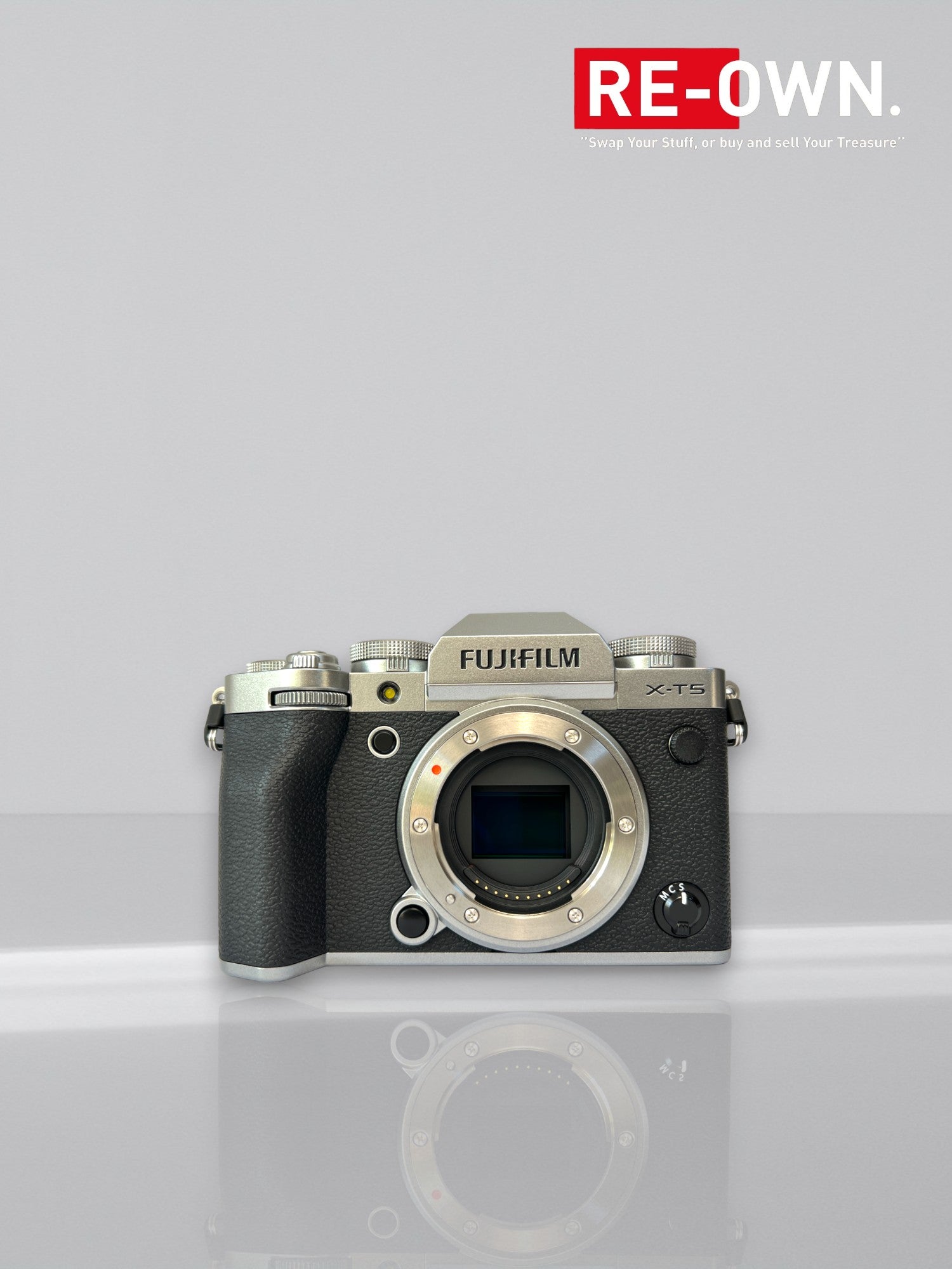 Fujifilm X-T5 body Silver / Fuji XT5 6 maanden garantie