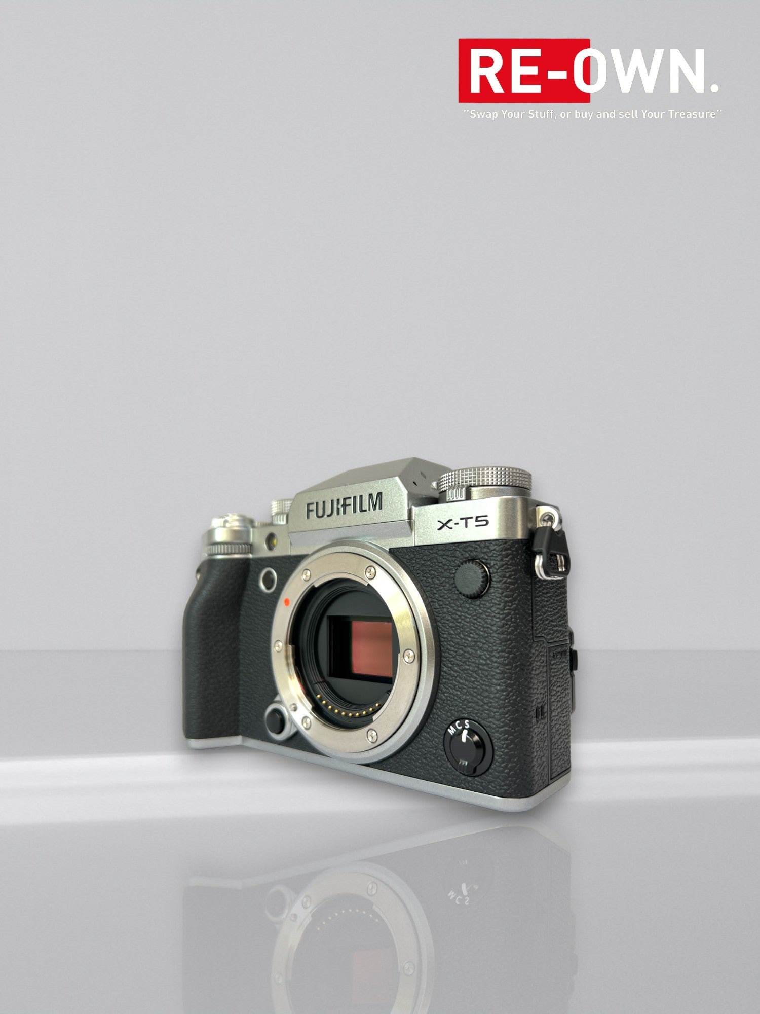 Fujifilm X-T5 body Silver / Fuji XT5 6 maanden garantie