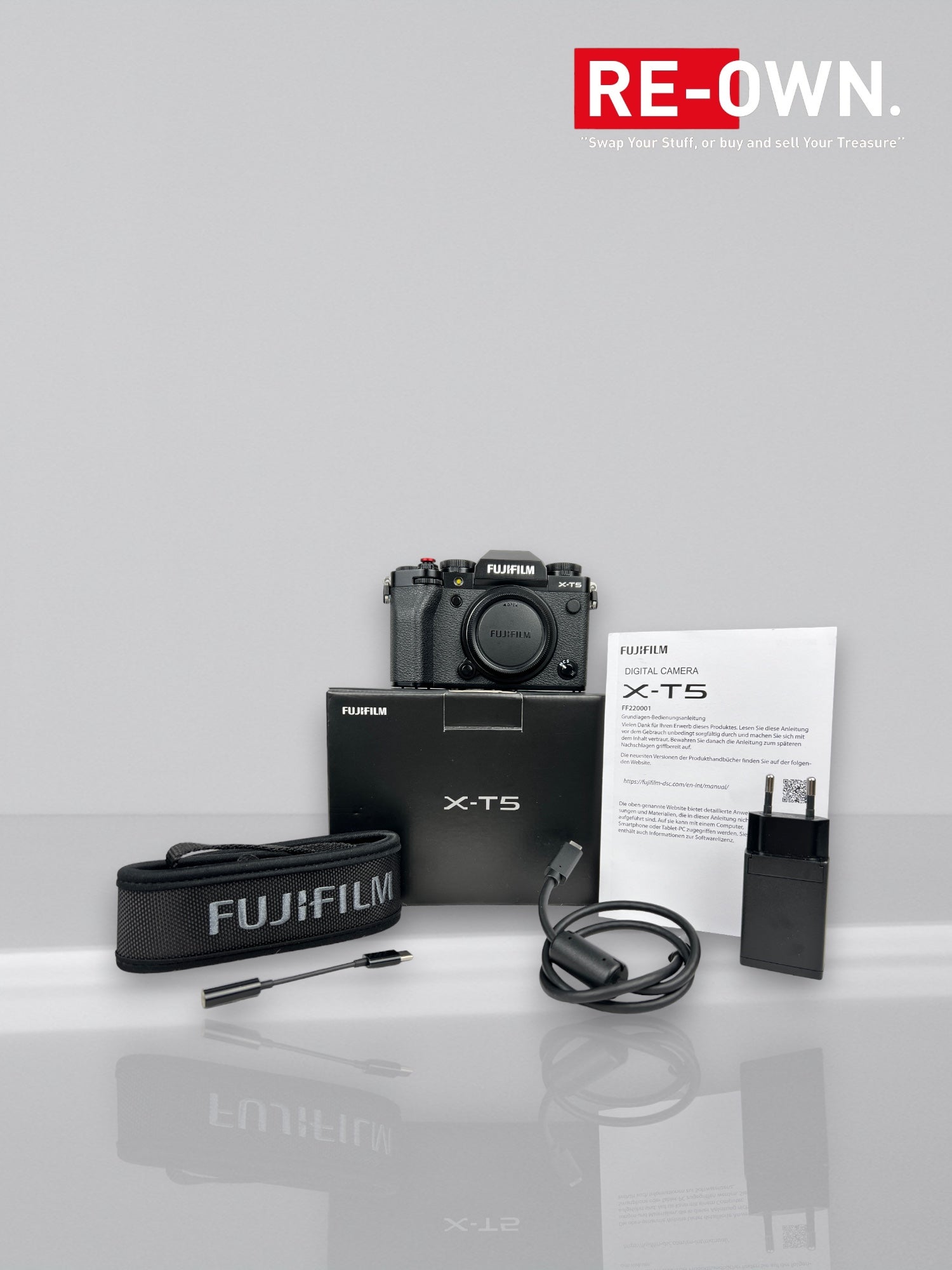 Fujiflm X-T5 body + veel extra's (kopie)