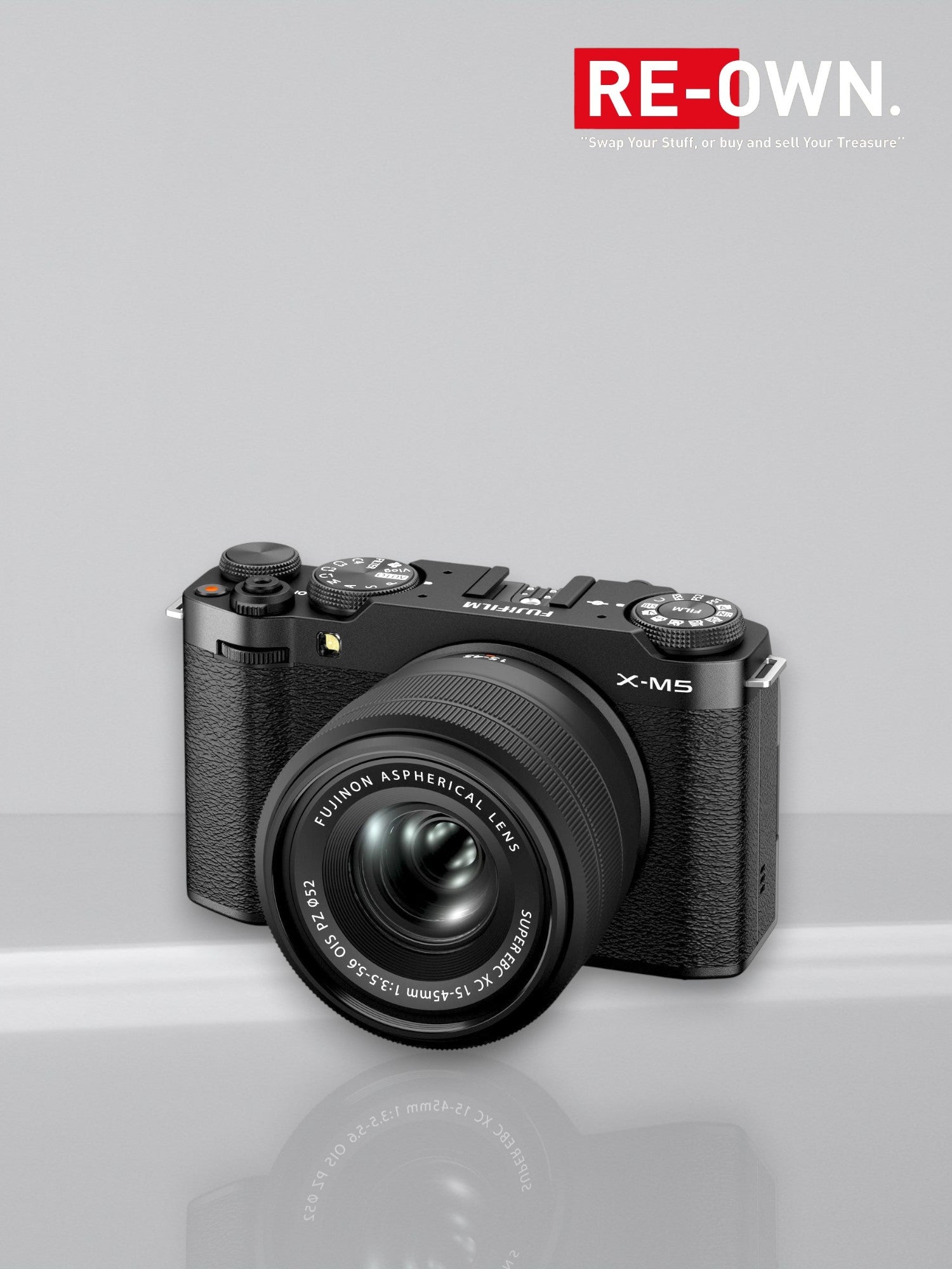 Fujifilm X-M5 Black + XC15-45mm f/3.5-5.6 OIS PZ