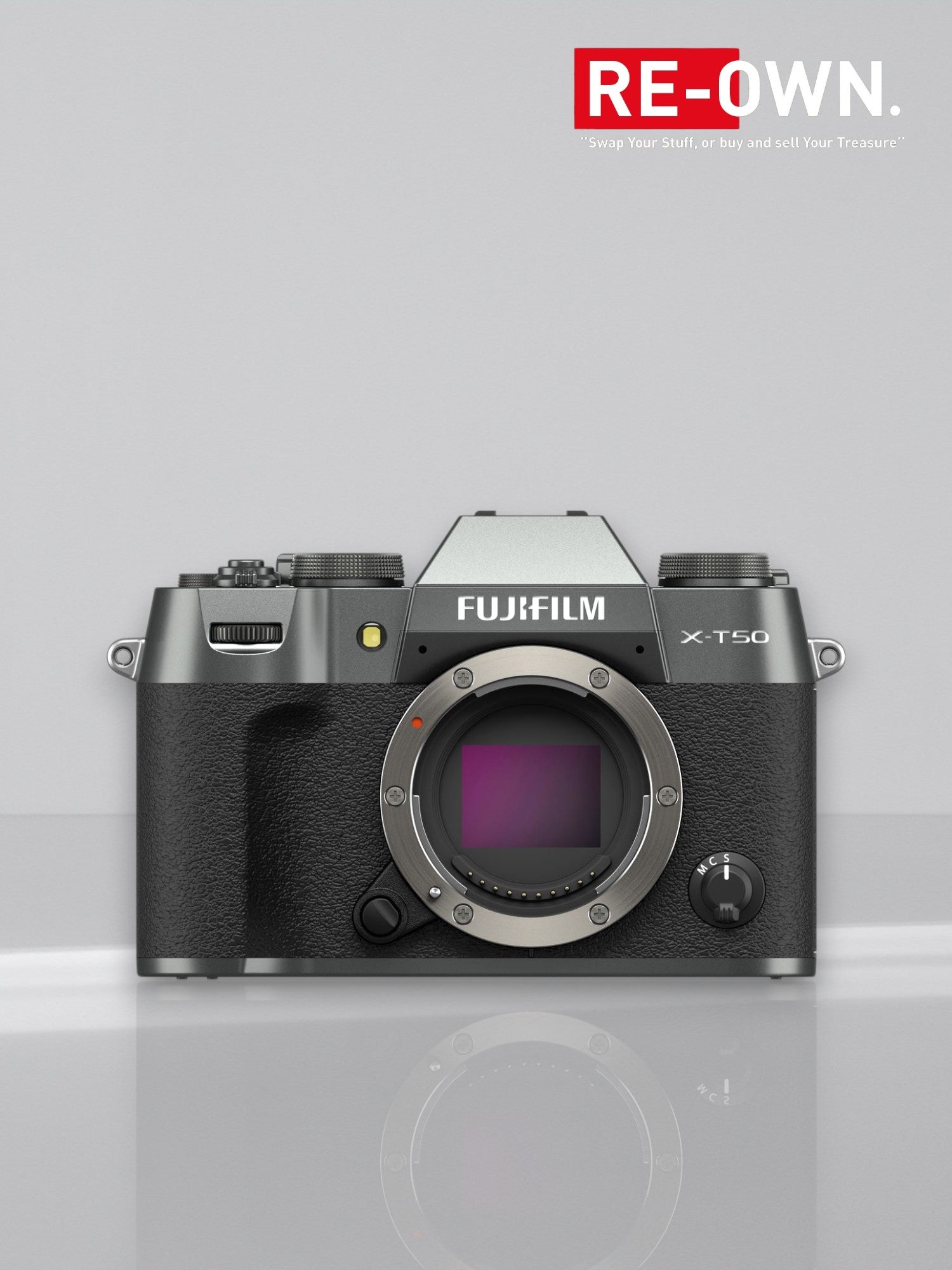 Fujifilm X-T50 Body Charcoal Silver