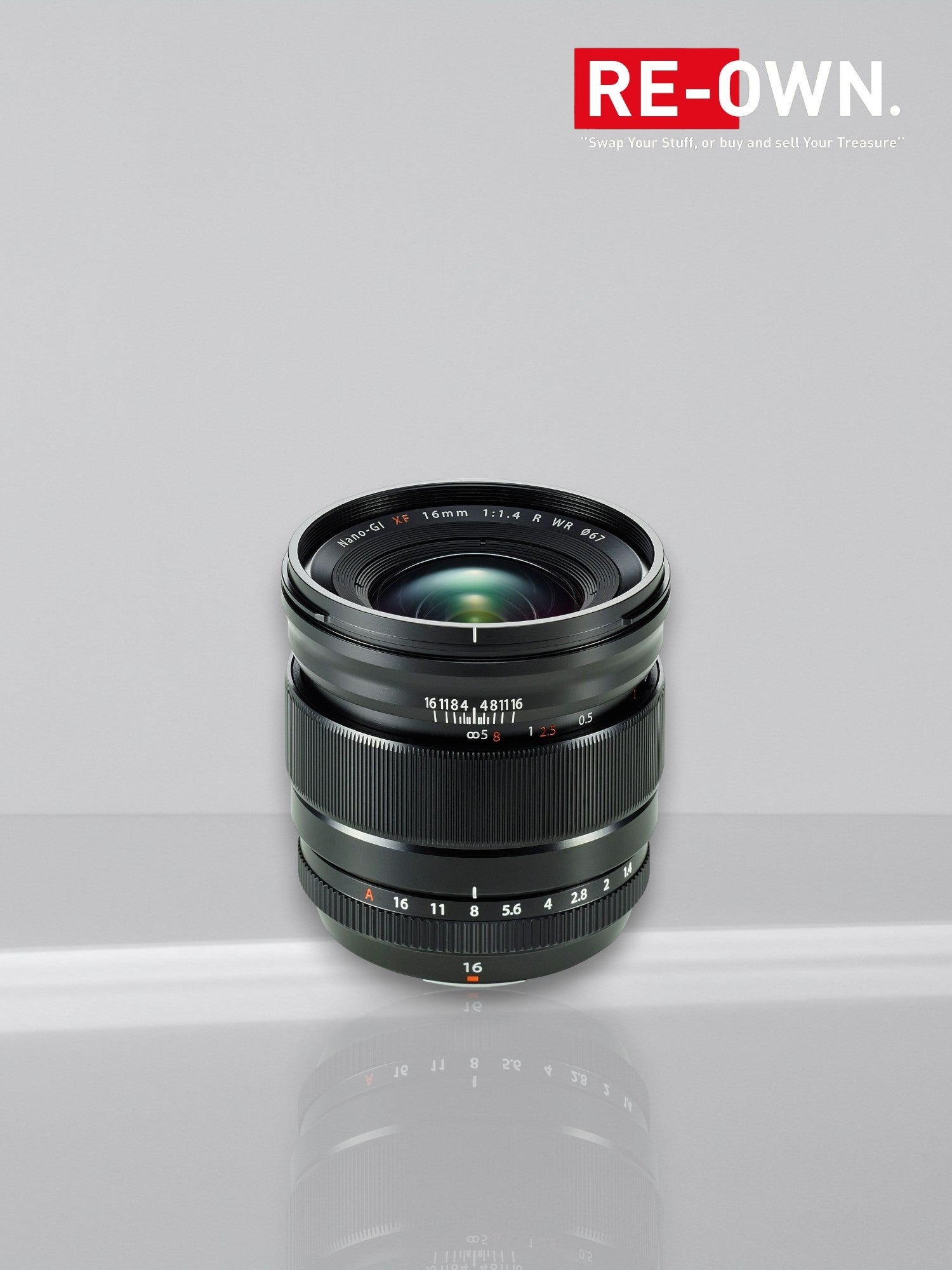 Fujifilm XF 16mm f/1.4 R WR Black