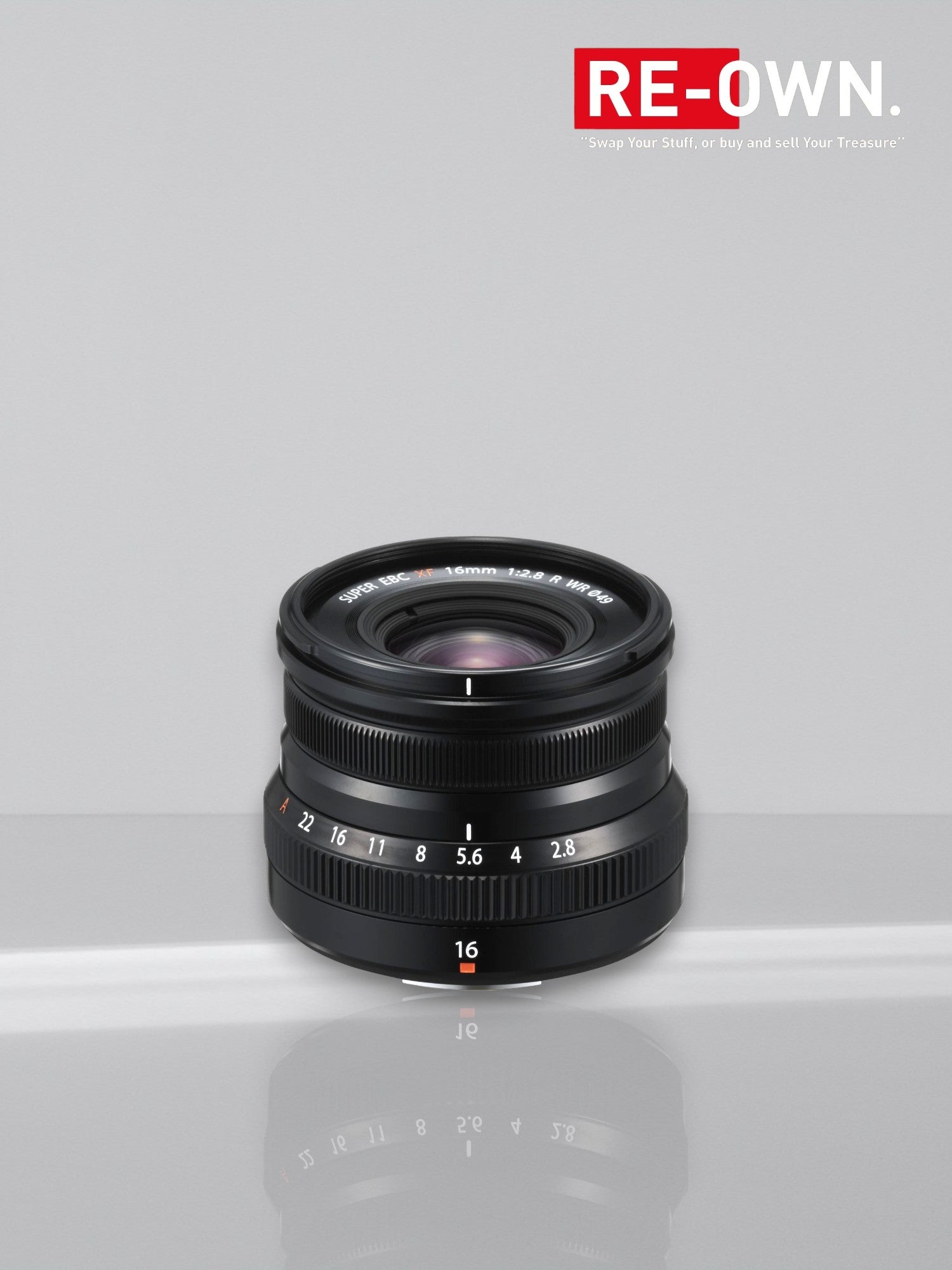 Fujifilm XF 16mm f/2.8 R WR Black