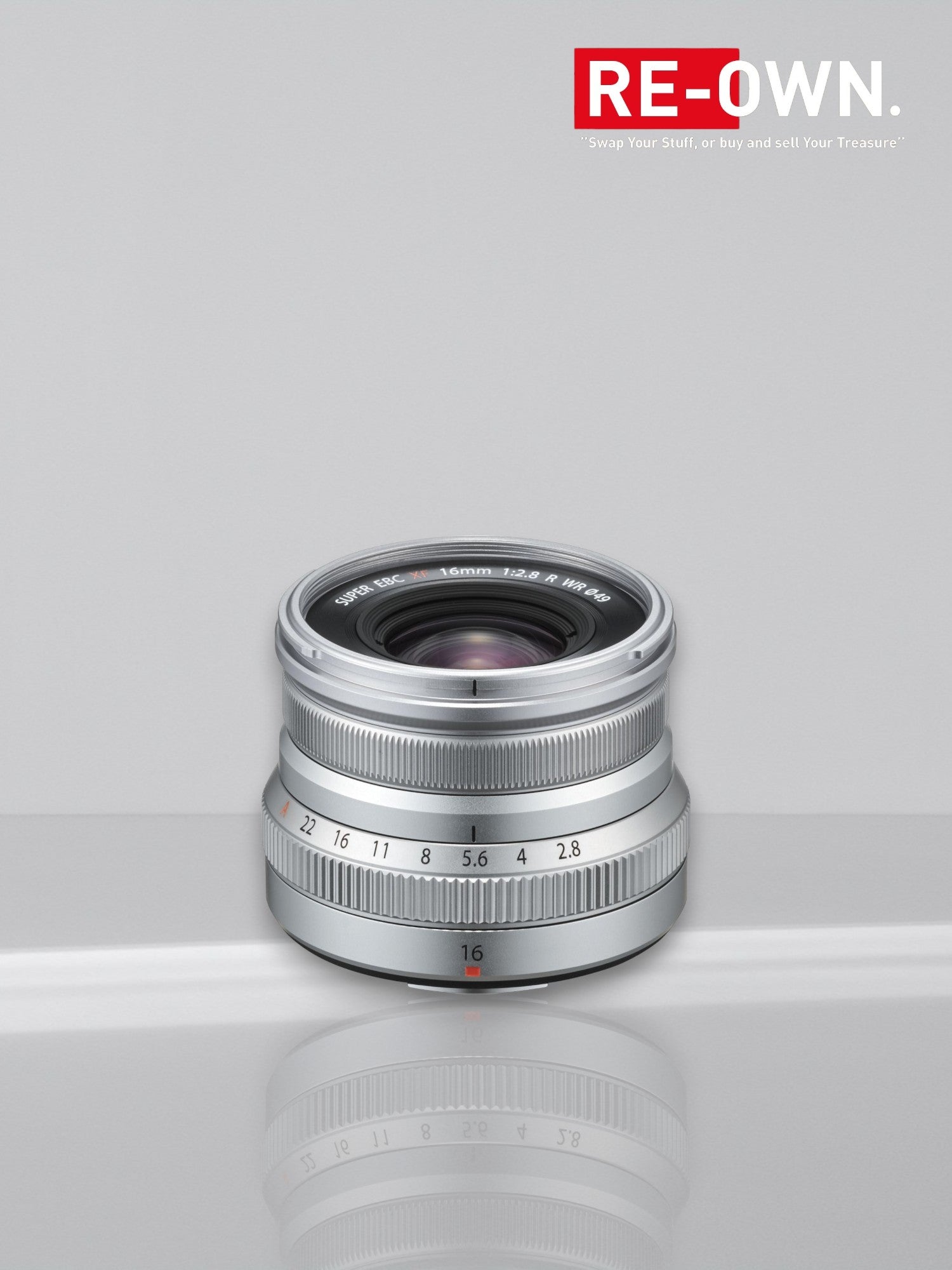 Fujifilm XF 16mm f/2.8 R WR Silver