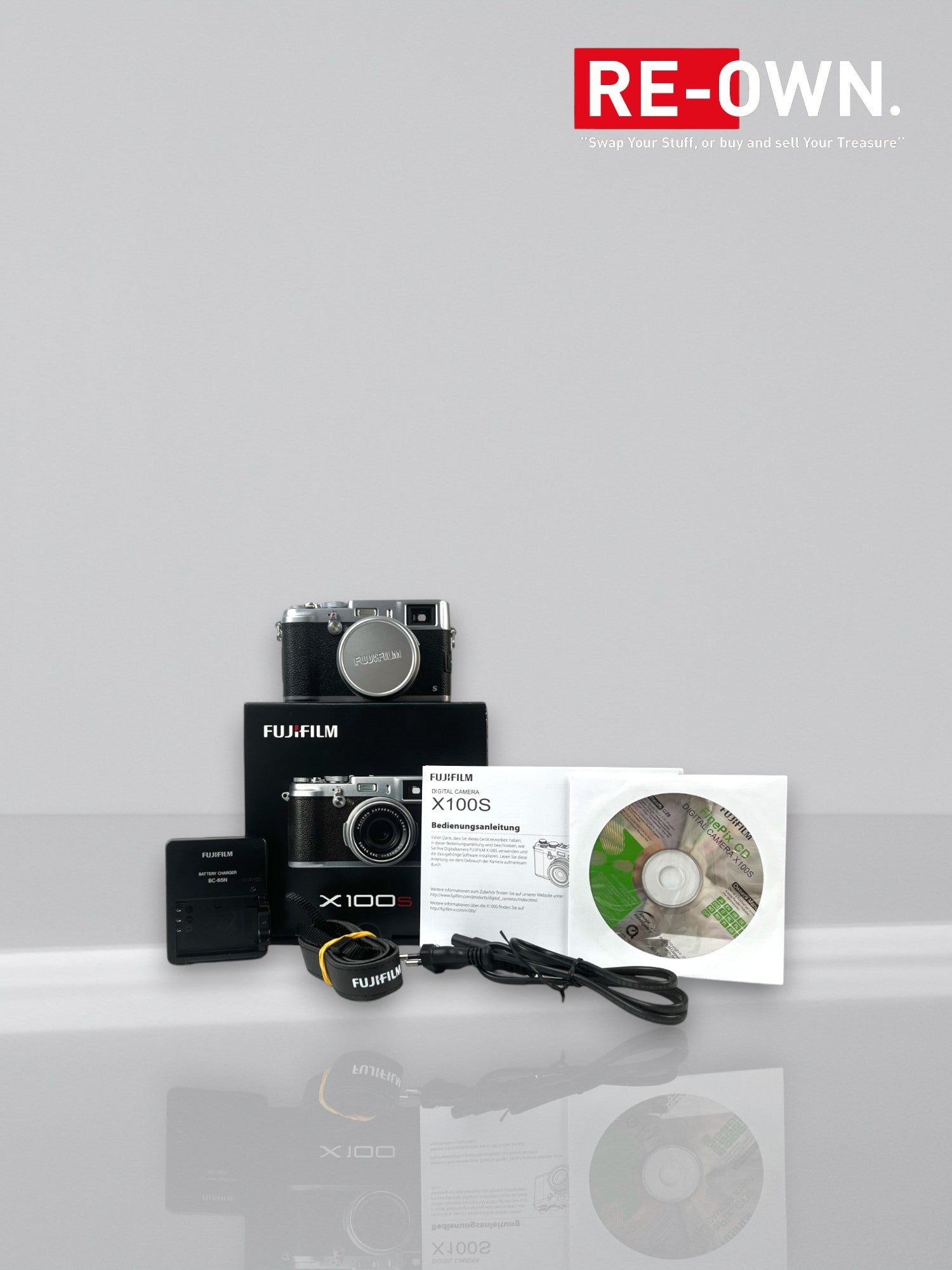 Fuji X100S zwart