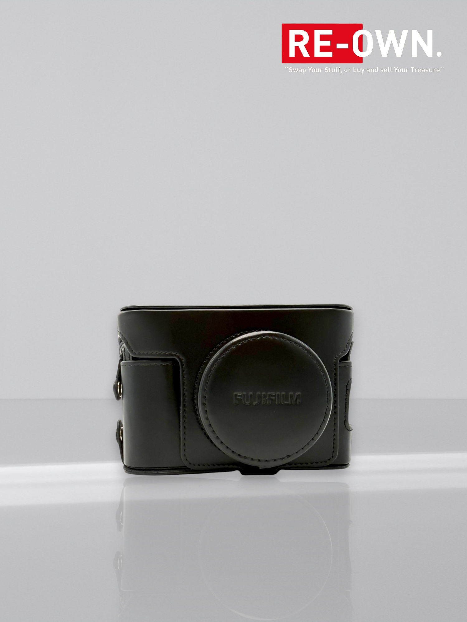 Fujifilm LC-X100V Leather Cas zwart (Geschikt voor Fuji x100V & X100VI)