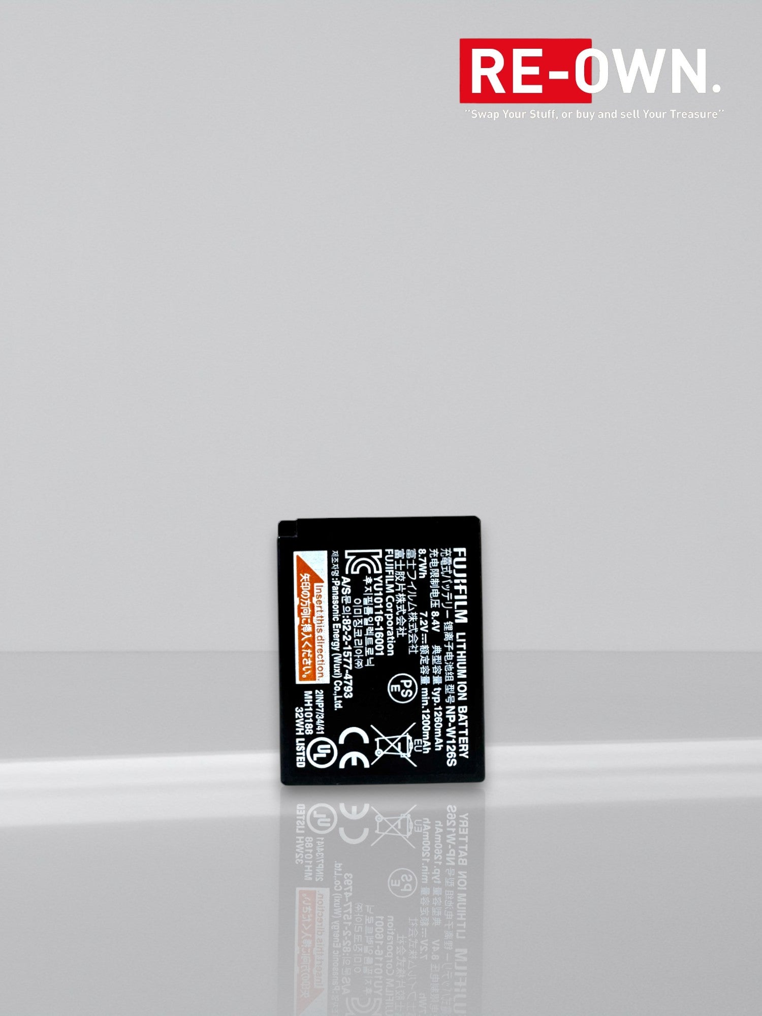 Fujifilm NP-w126S (100% originele batterij)