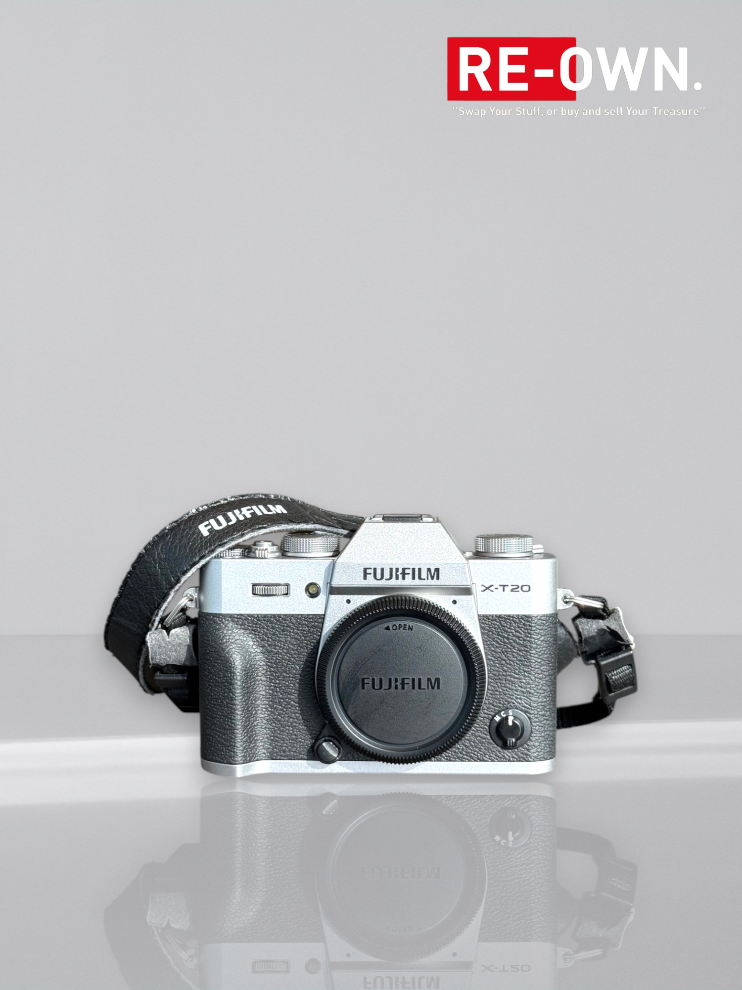 Fuji / Fujifilm x-t20 body Silver