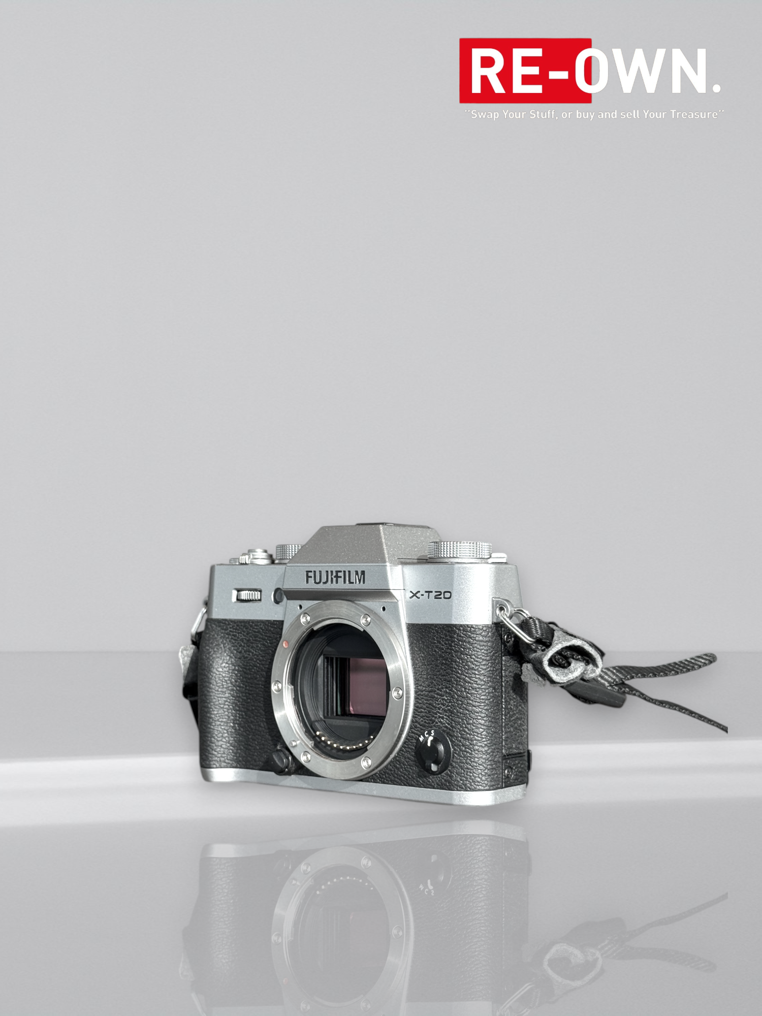 Fuji / Fujifilm x-t20 body Silver