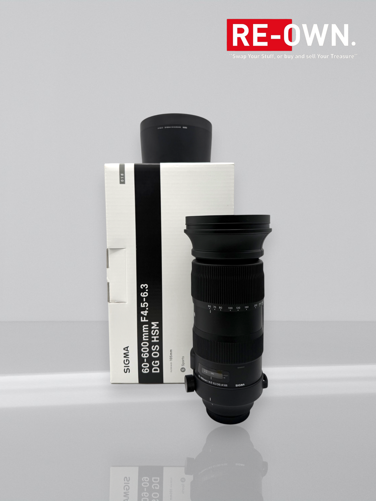 Sigma 60-600mm f/4.5-6.3 DG OS HSM sports - Canon EF Fit
