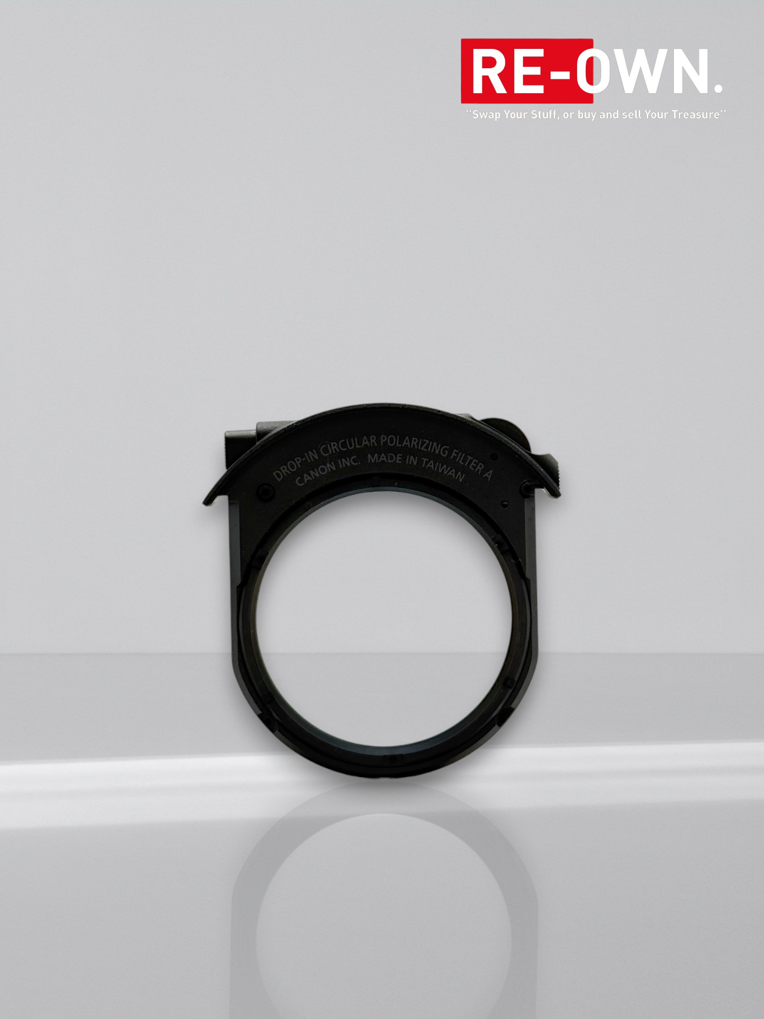 Canon Drop-in Circulair Polarisatie Filter A + JJC case