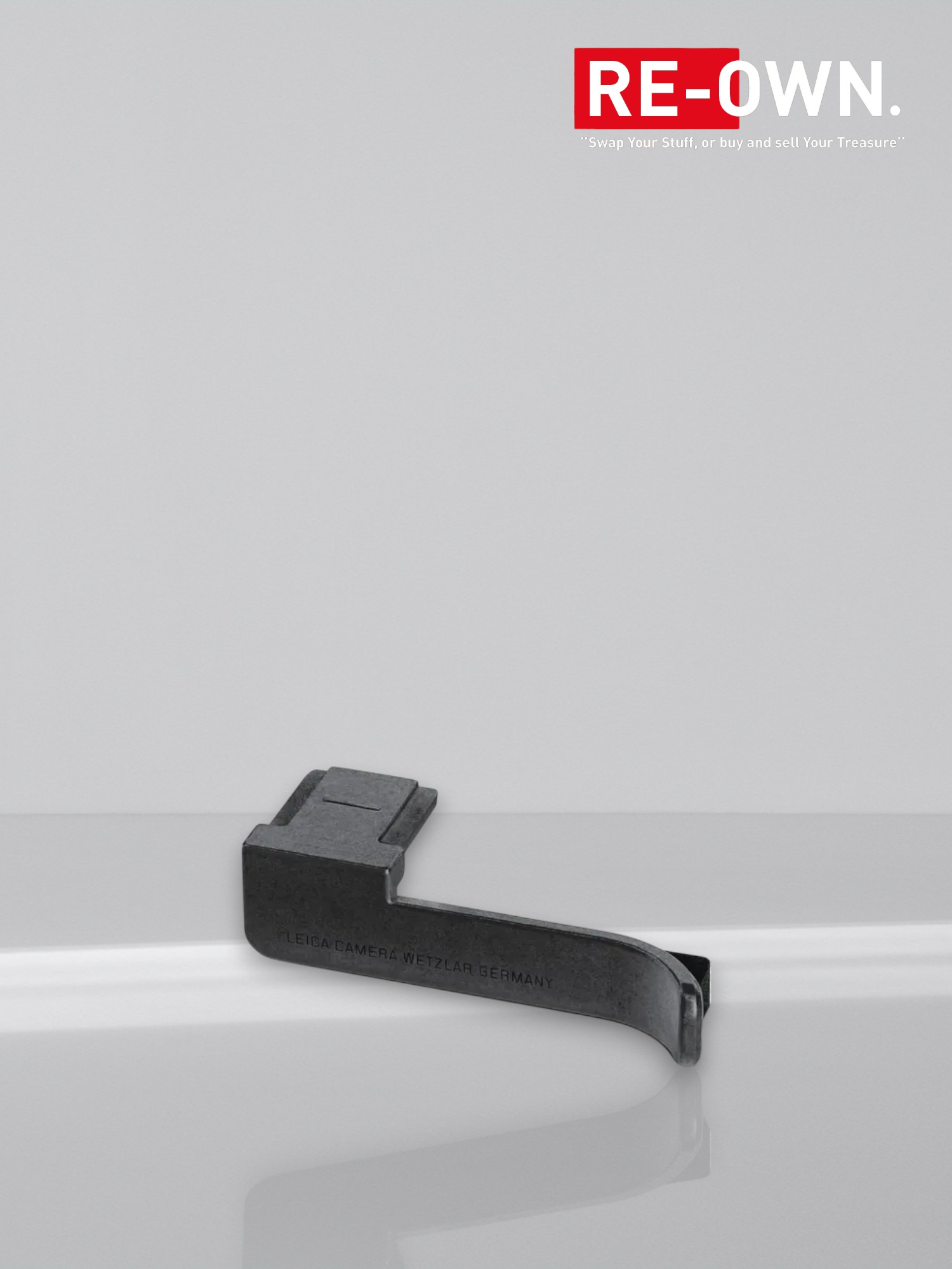 Leica 19508 Thumb Support CL zwart , duimgrip voor Leica CL