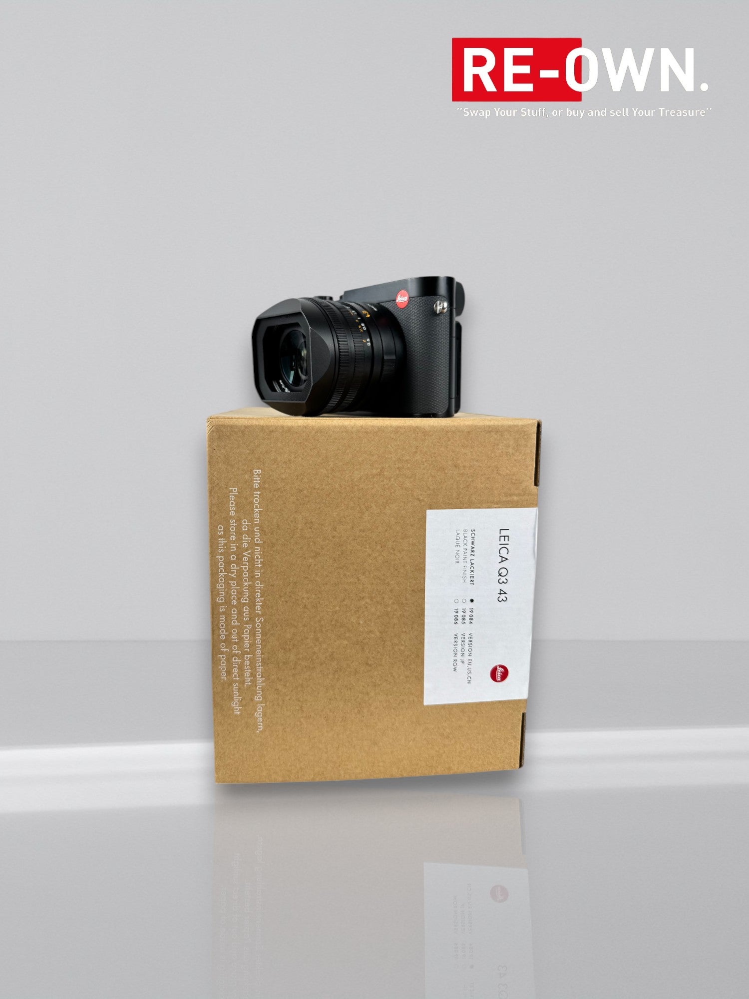 Leica Q3 43mm 19084 **MINT CONDITIE** + Leica factuur