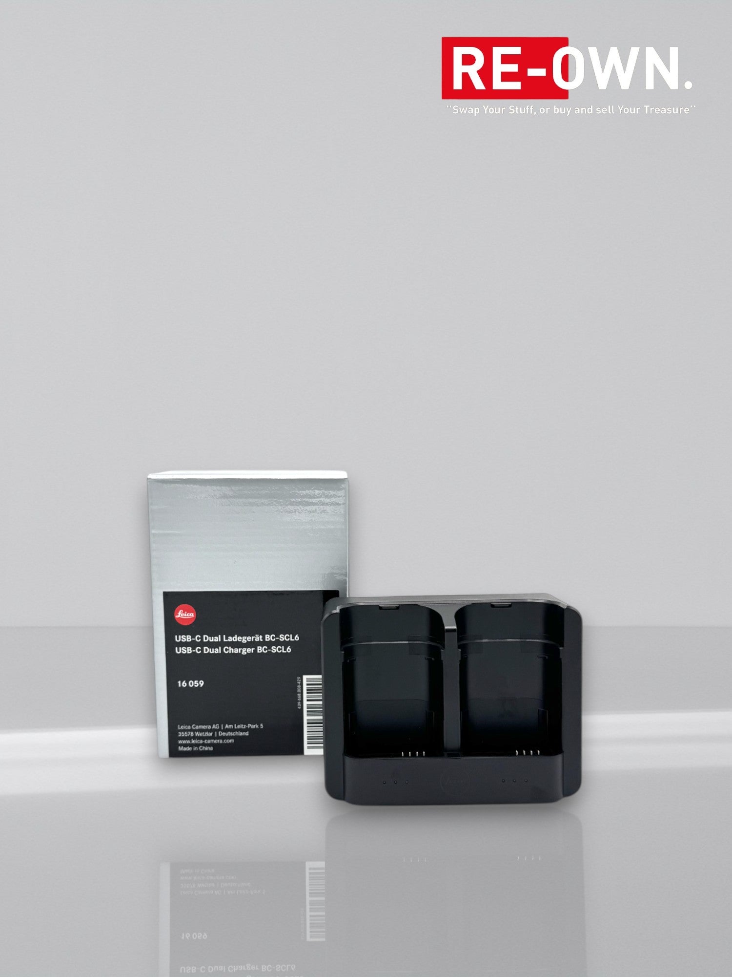 Leica 16059 USB-C Dual Charger BP-SCL6