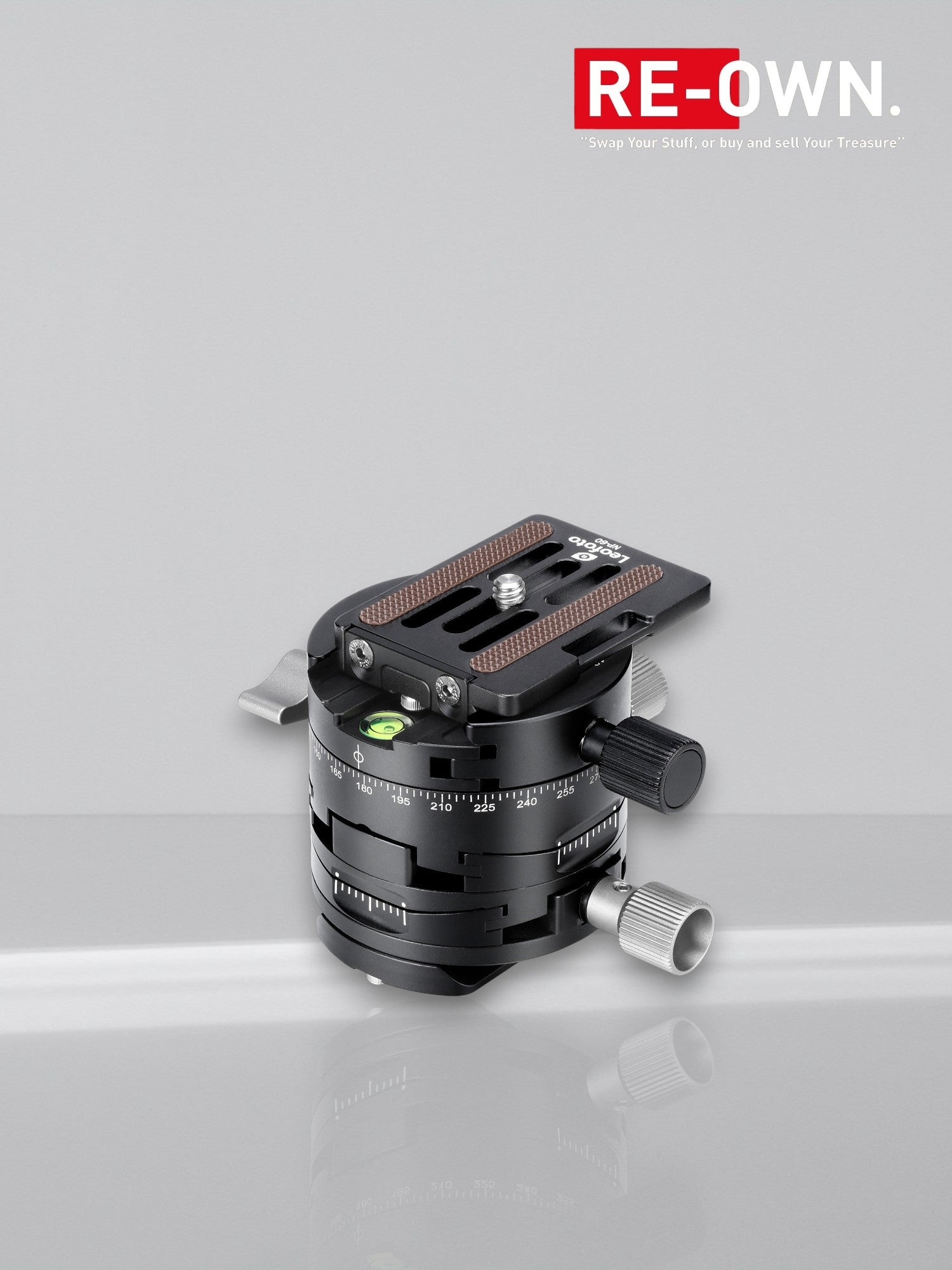 Leofoto G2 Panorama Geared Ballhoofd + NP-60
