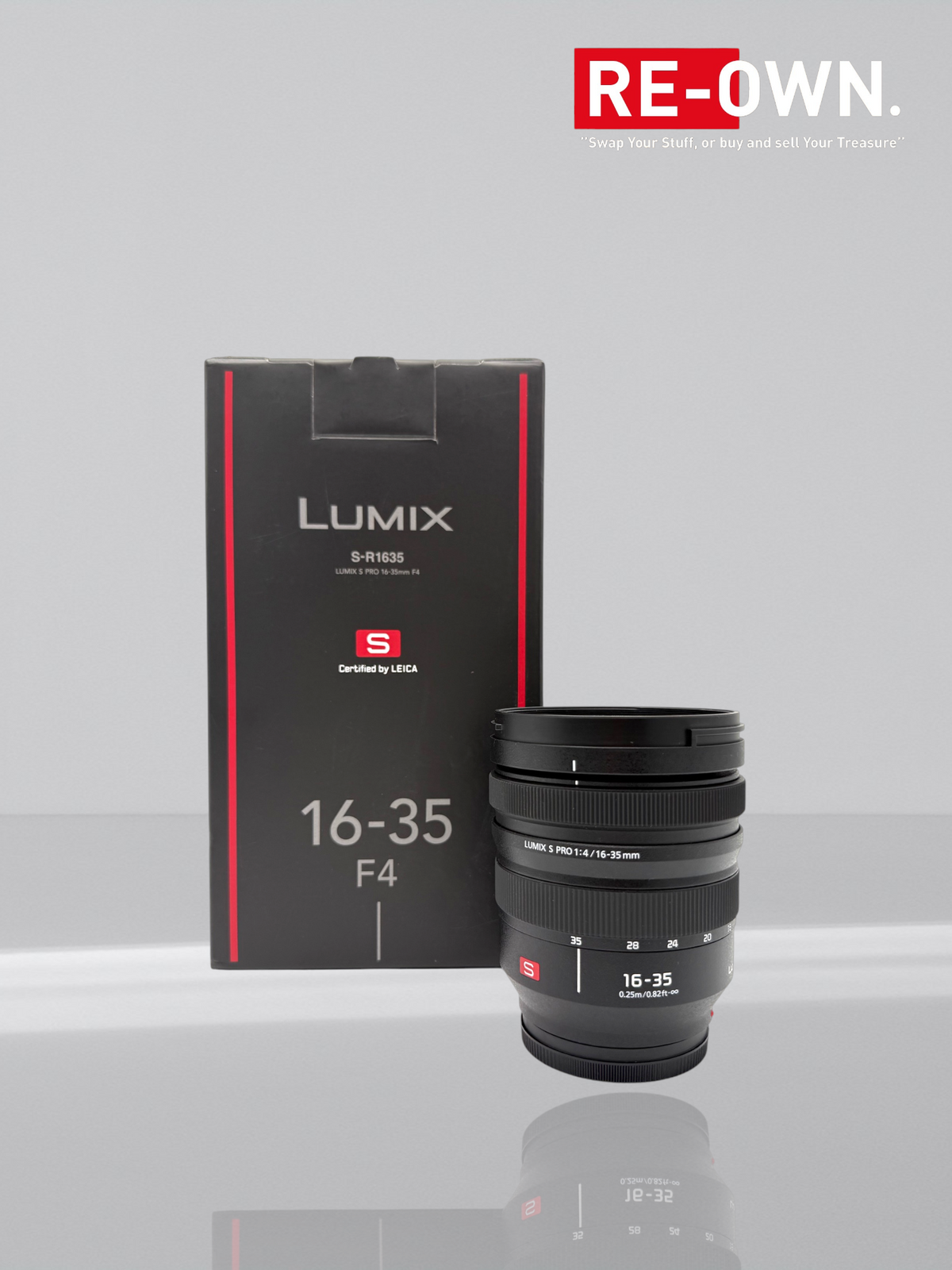 Panasonic LUMIX S Pro 16-35mm f/4.0 L-Mount Black