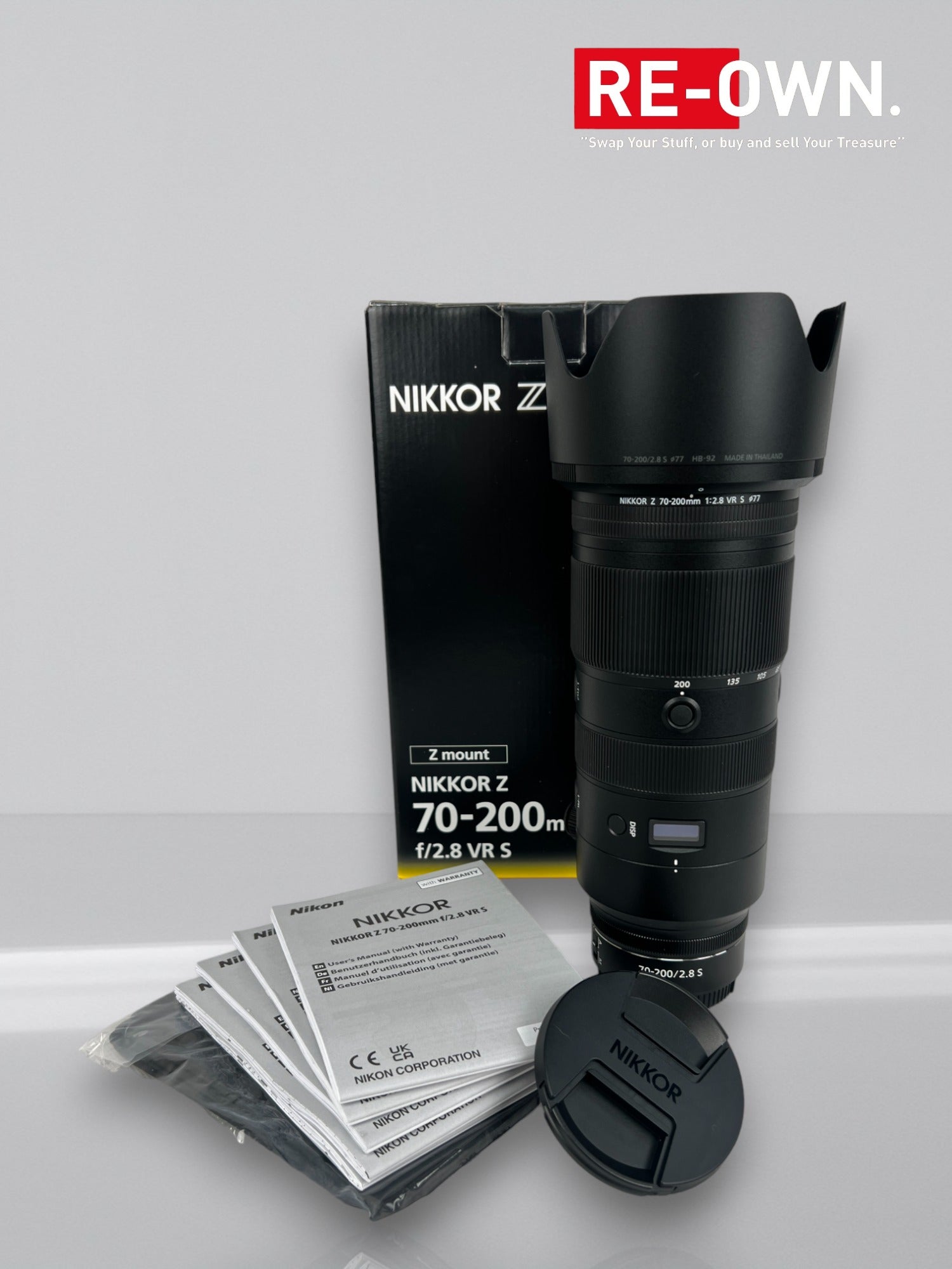 Nikon NIKKOR Z 70-200mm F/2.8 VR S telephoto lens 