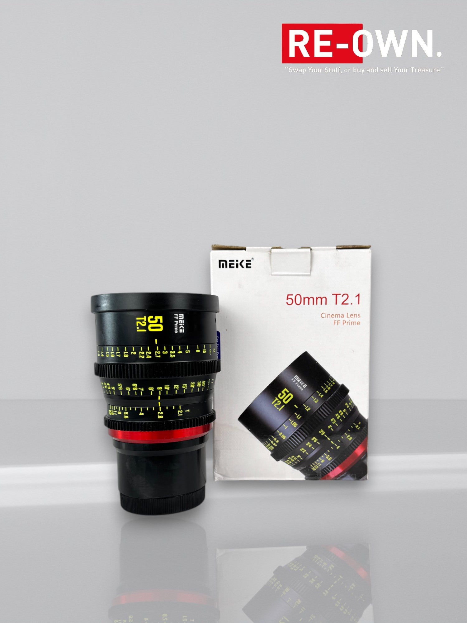 Meike 50mm T2.1 cinema lens FF Prime For L Mount