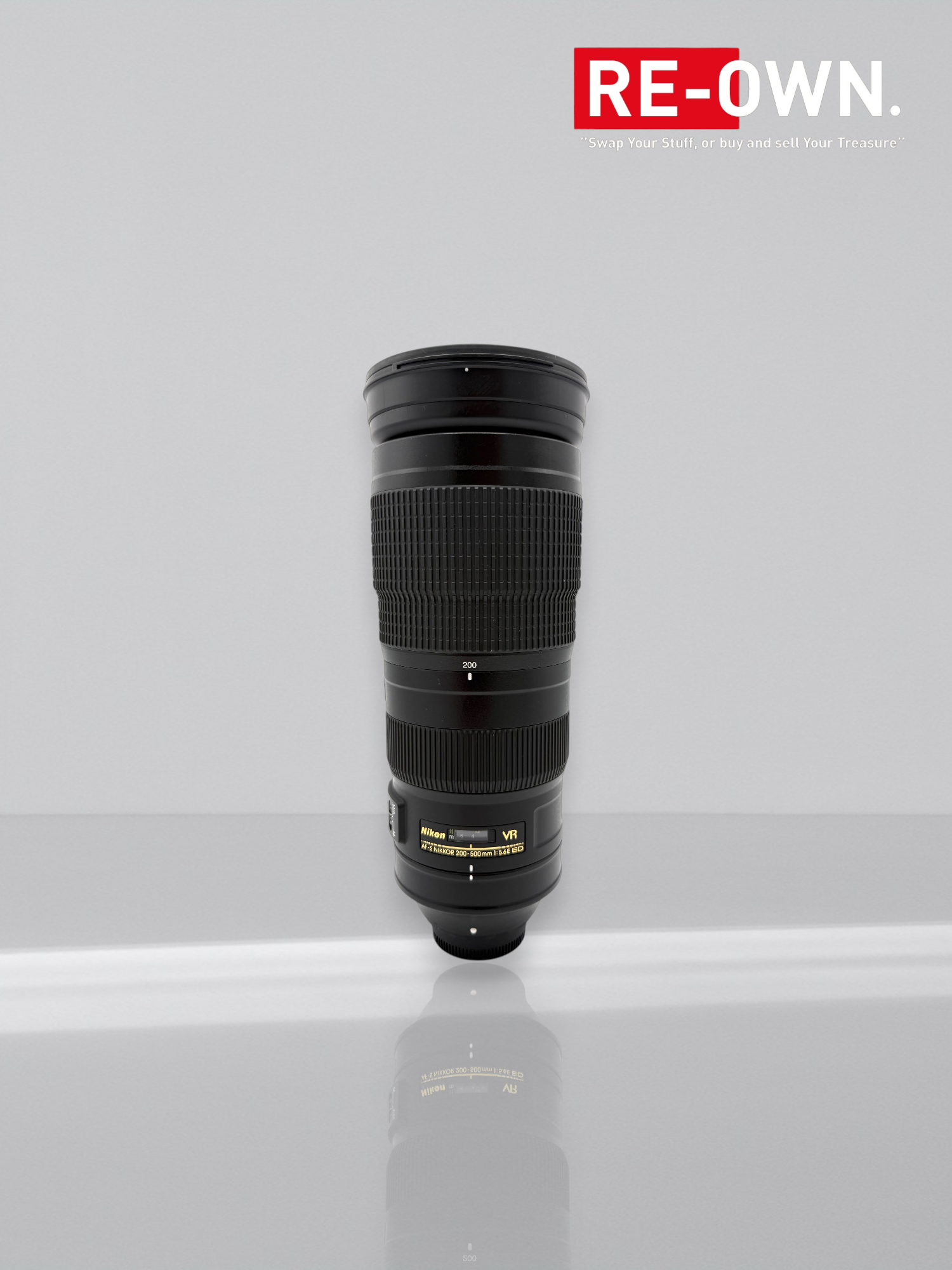 Nikon AF-S Nikkor 200-500mm f/5.6E ED VR + gratis Filter