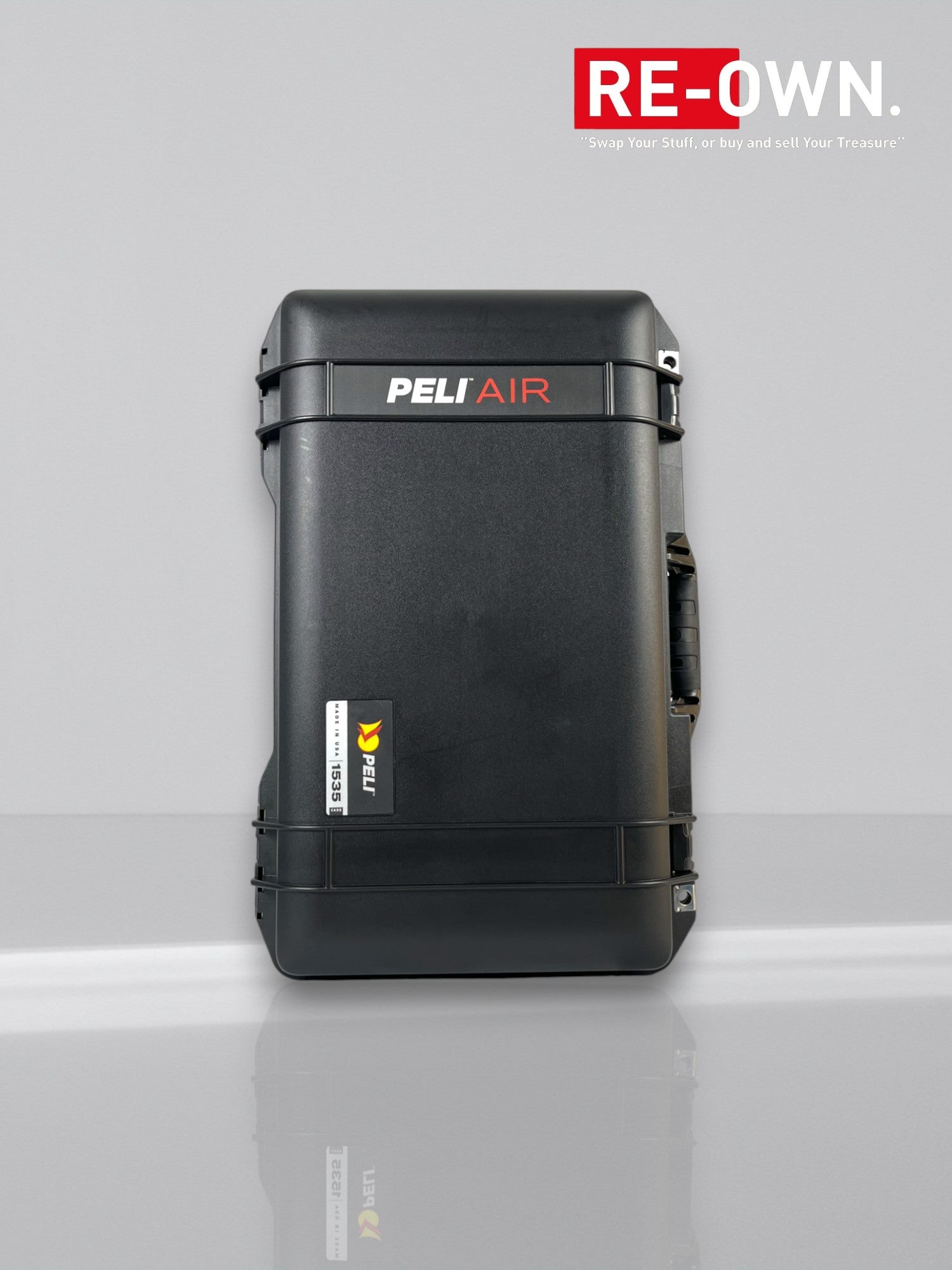 Peli Air Case 1535 Koffer Zwart (nieuwstaat) + verdeler + opbergvak