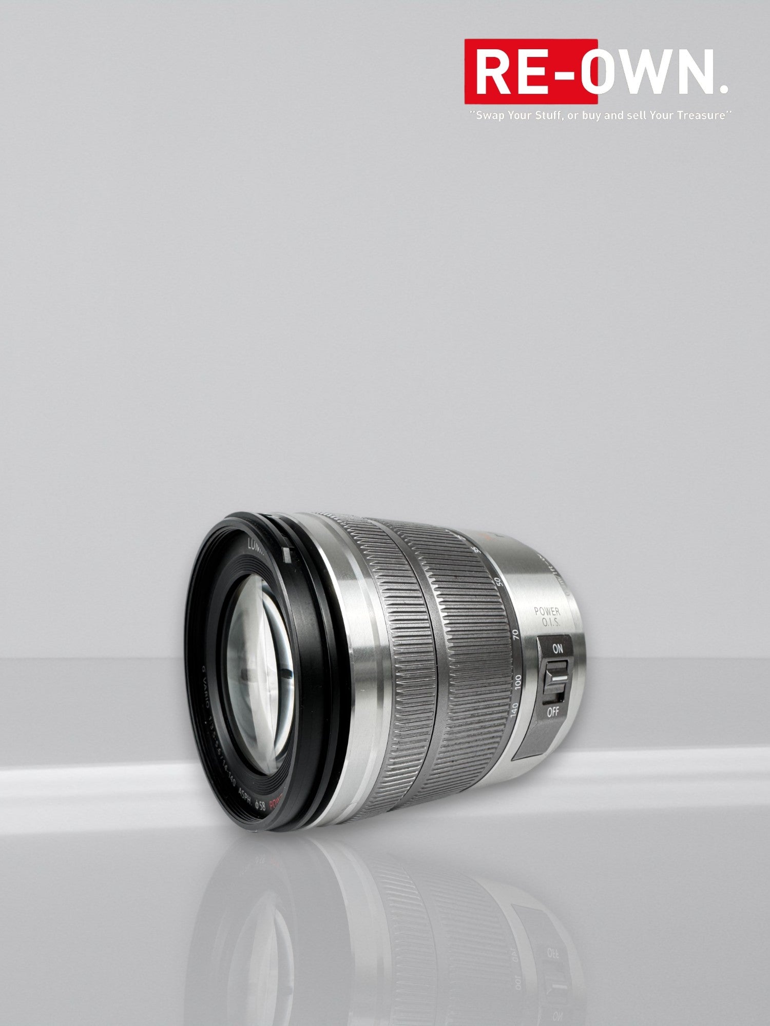 Panasonic 14-140mm 3.5-5.6 Lumix G Vario zilver