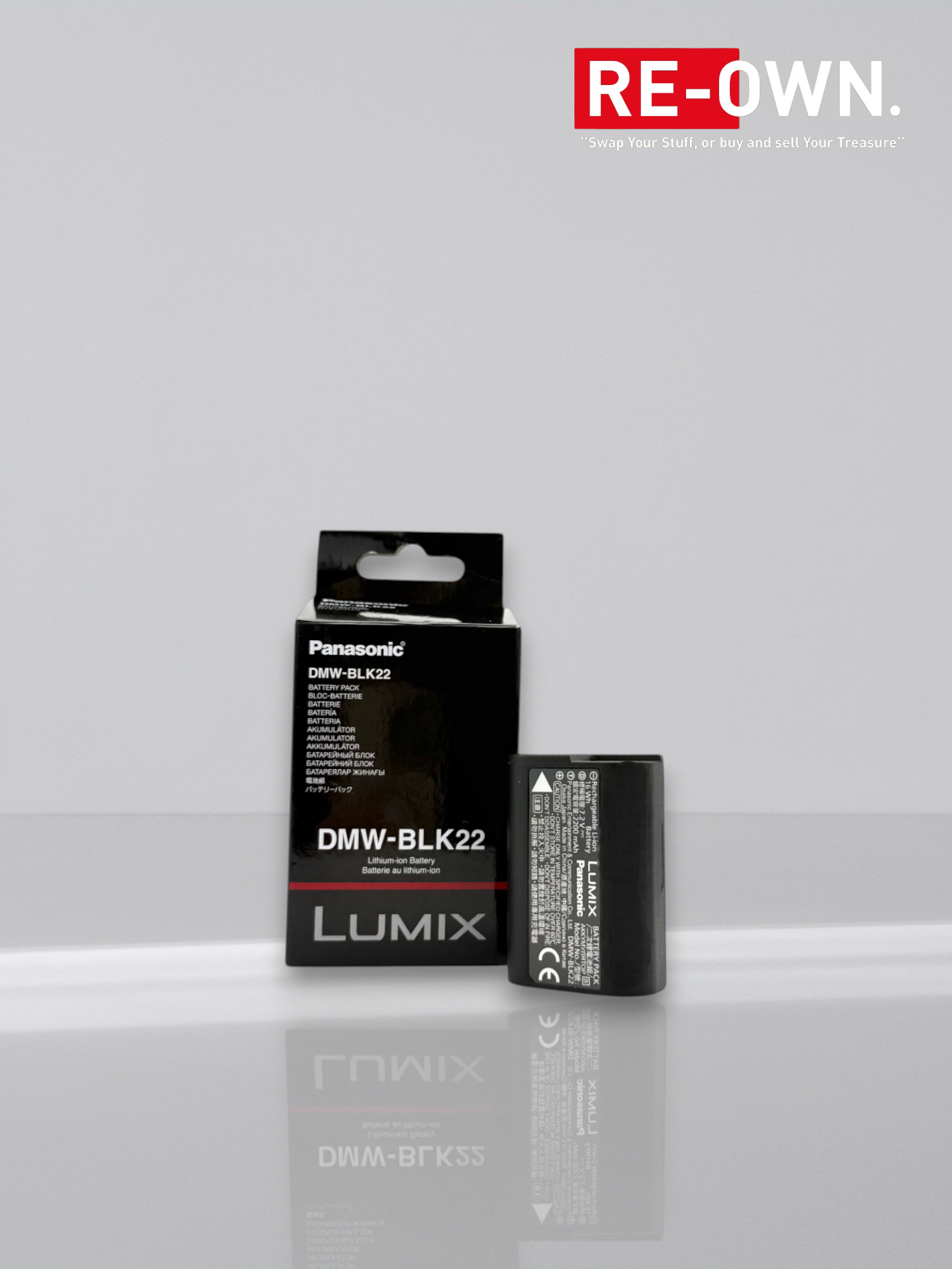 Panasonic DMW-BLK22E accu