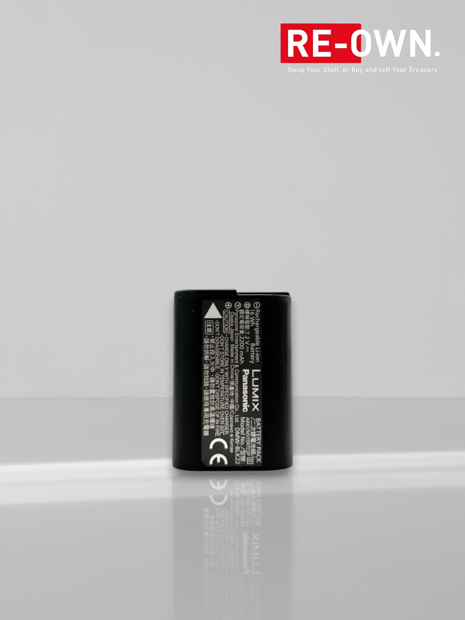 Panasonic DMW-BLK22E accu