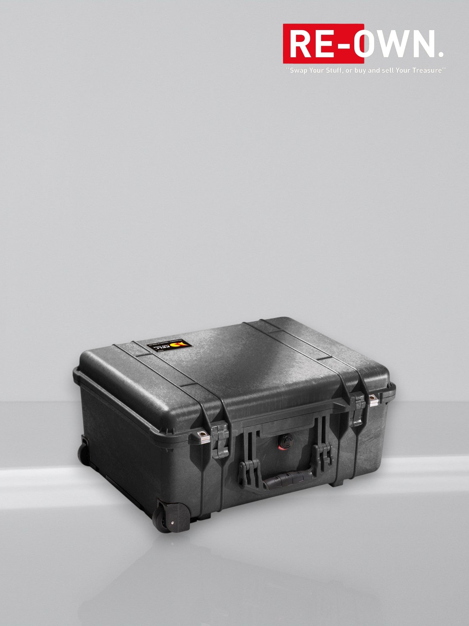 Peli 1560 case Zwart + vlakverdeling